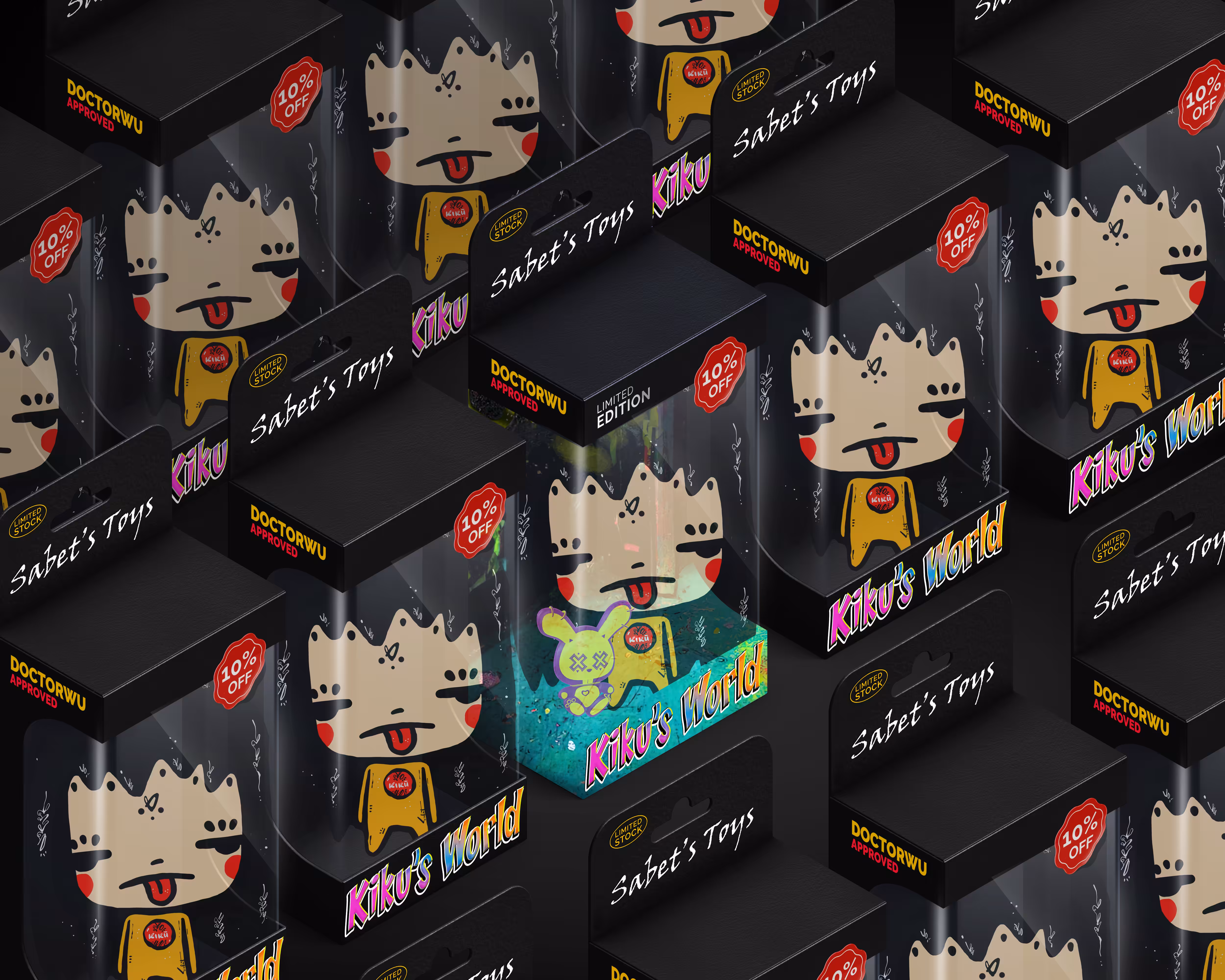 Kiku Toy 2022 DoctorWu X KIKU’S WORLD by SABET 1/3