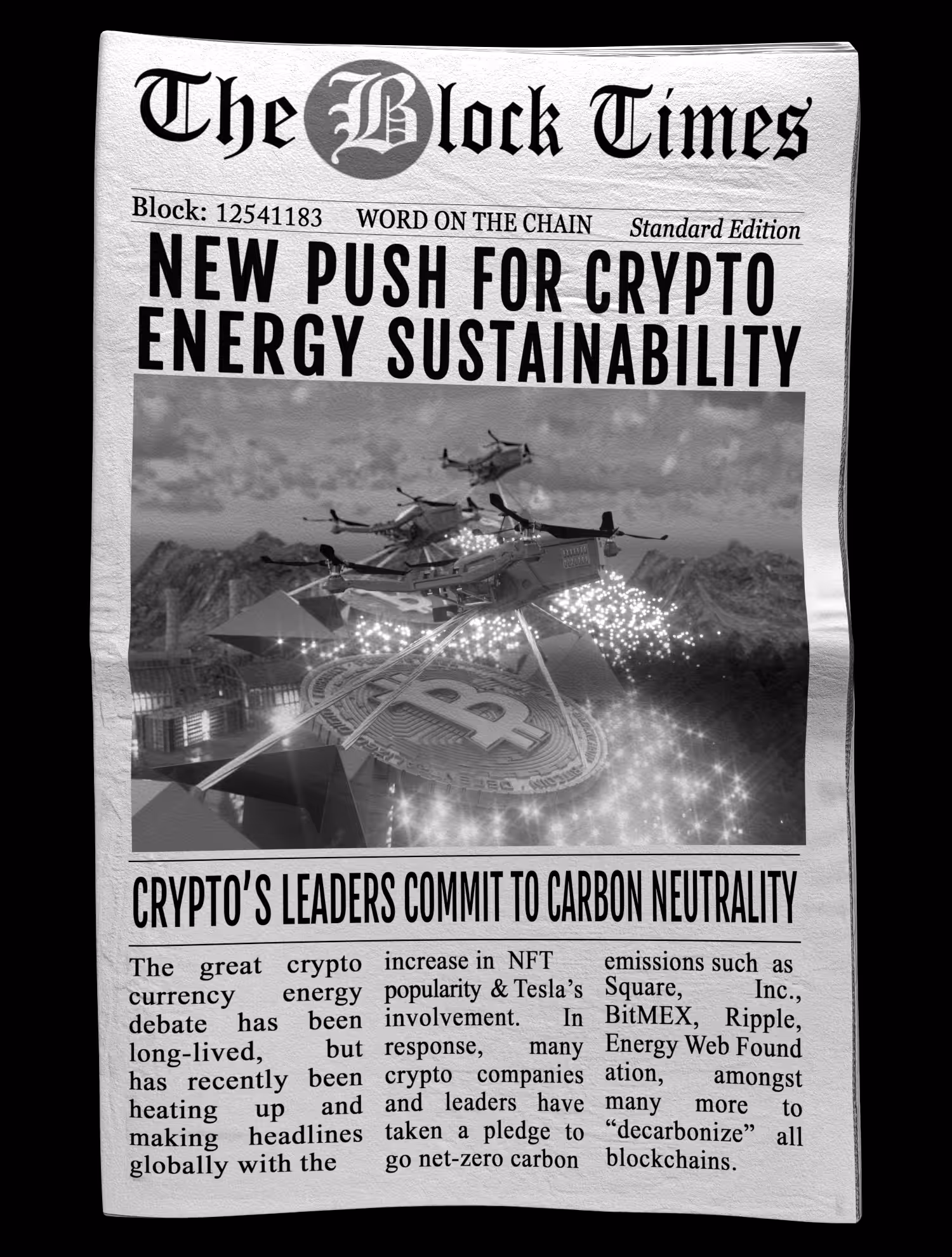 New Push For Crypto Energy Sustainability