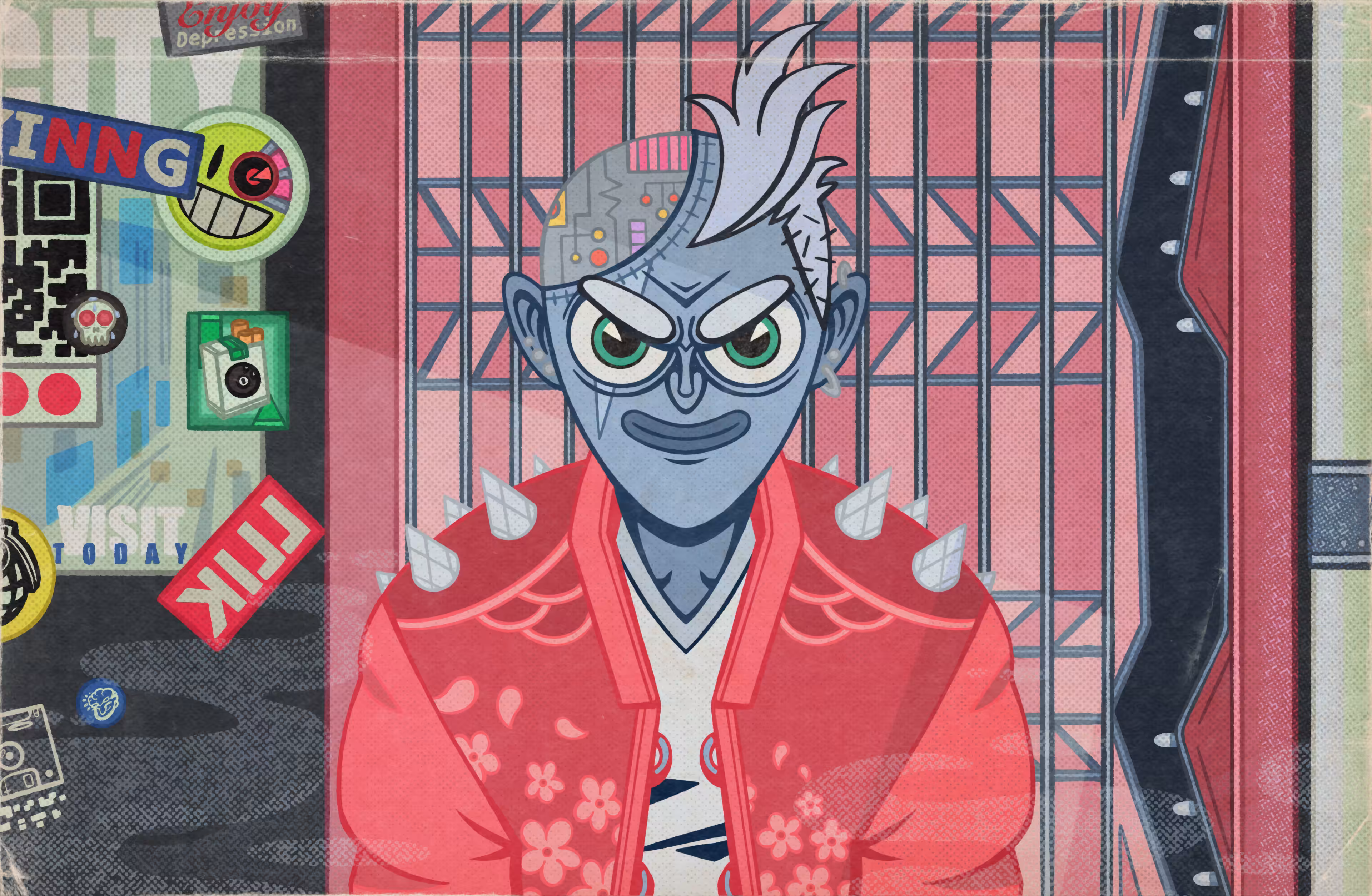 The Worst F***ing Gang in CyberCity: Guy