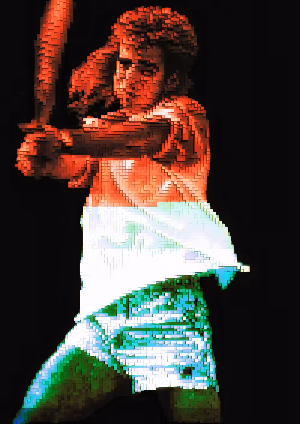 Study for a portrait of Andre Agassi
