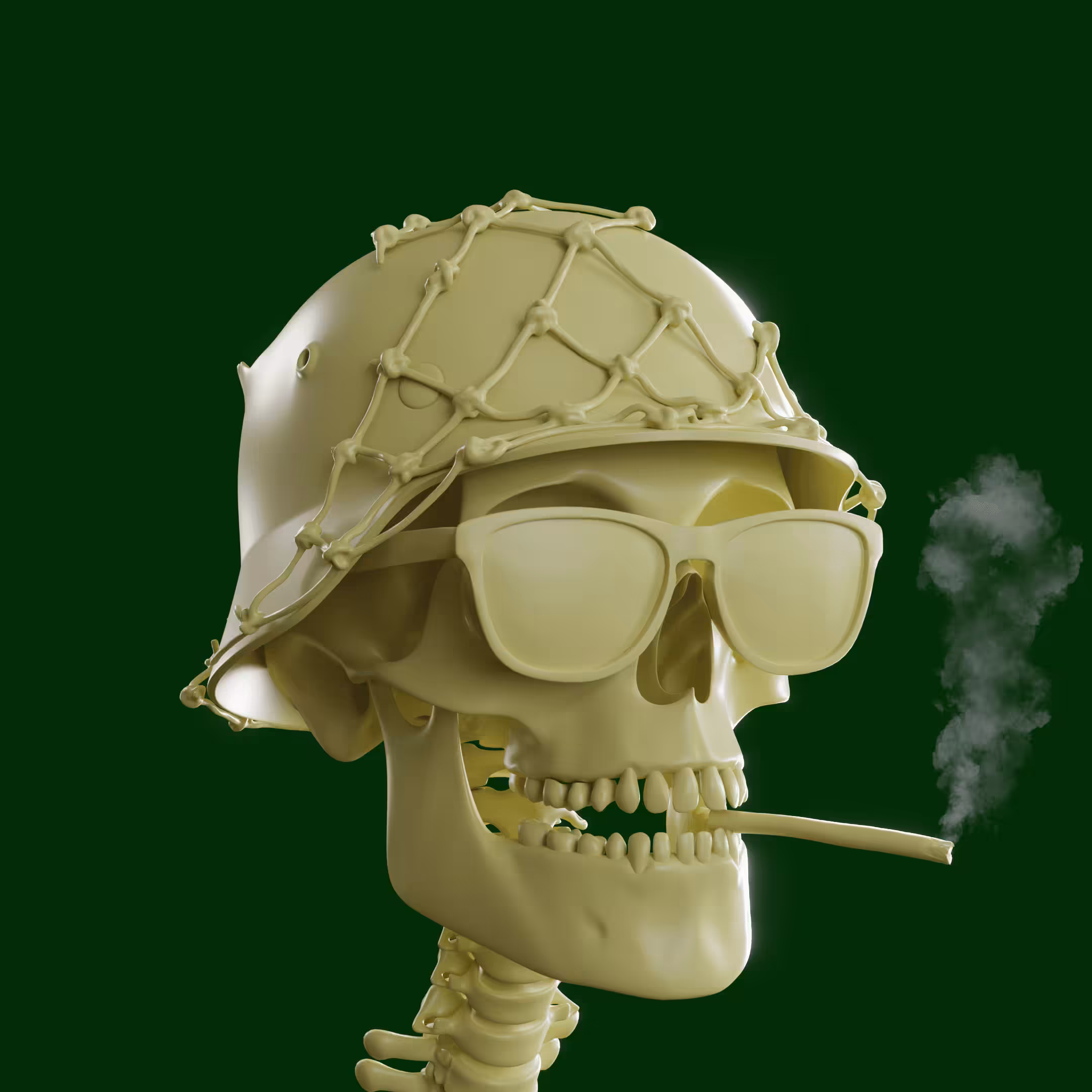 3D Skull Punks: Skull Punk #175