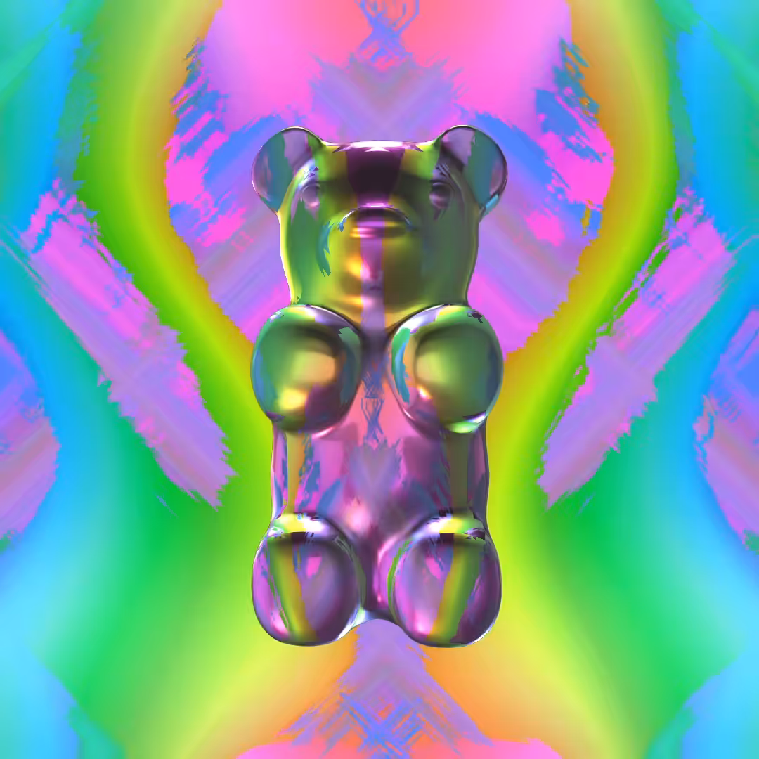 Rainbow Trip Gummy Bear #020