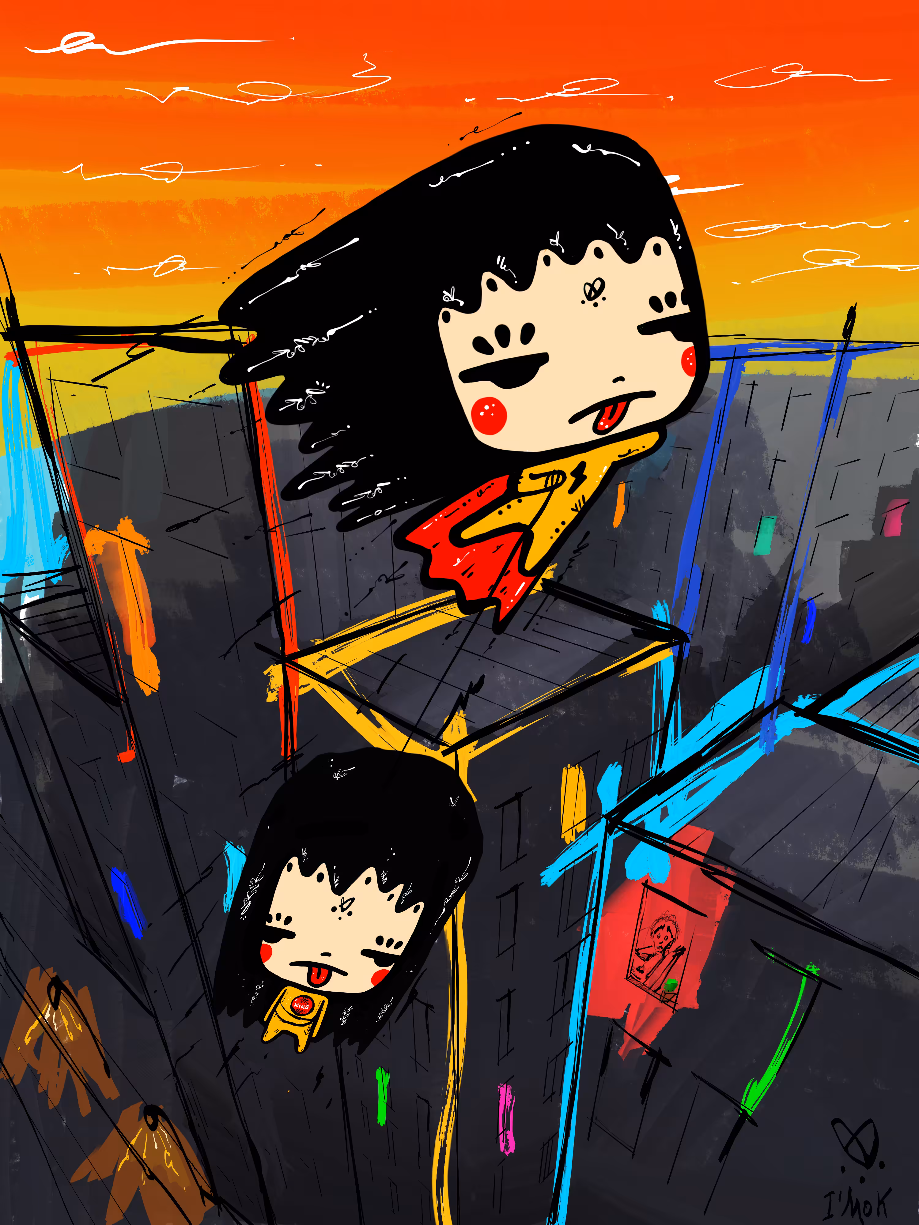 it's a bird?? 2022 Ogun Kizmaz X KIKU’S WORLD by SABET