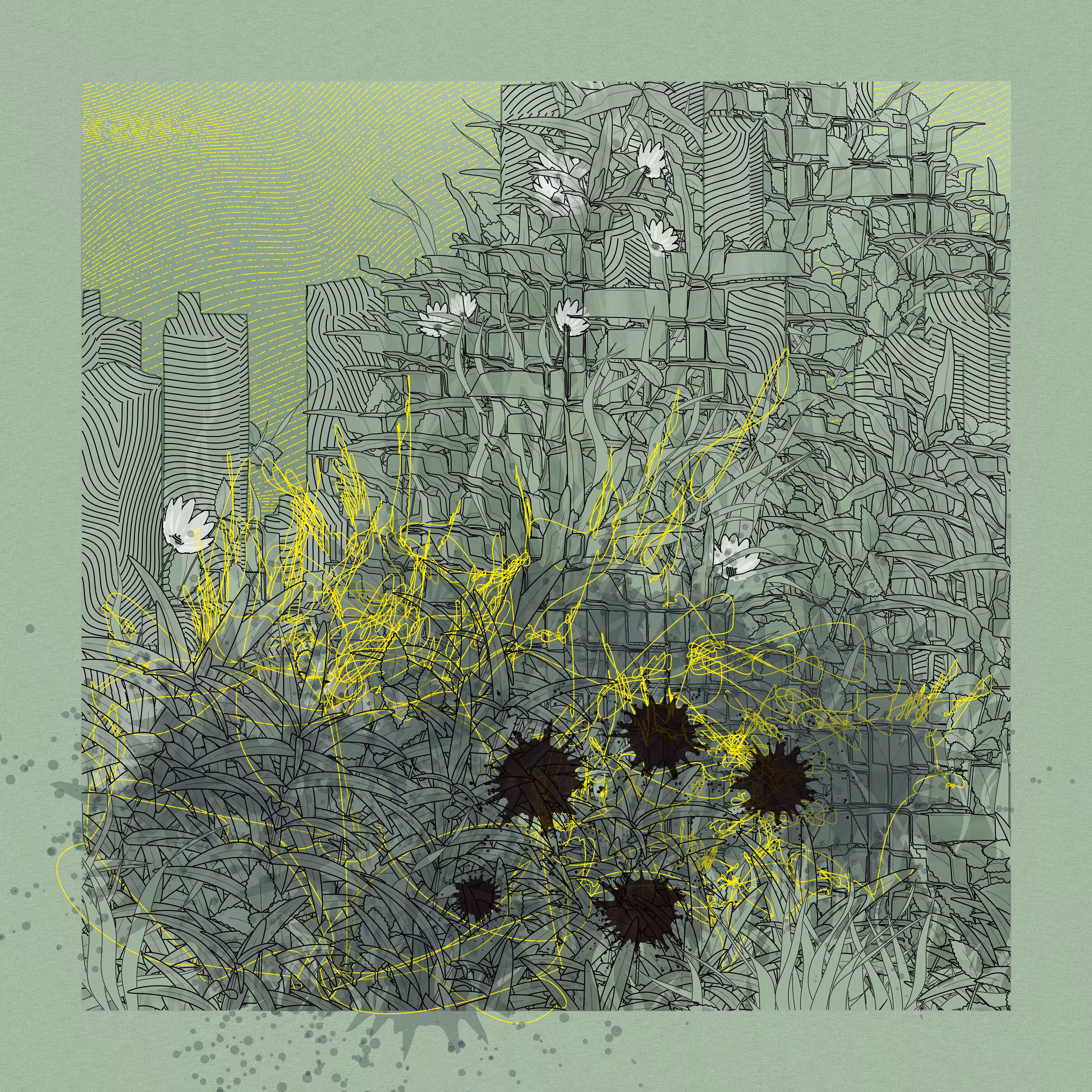 Landscape with Carbon Capture #9091