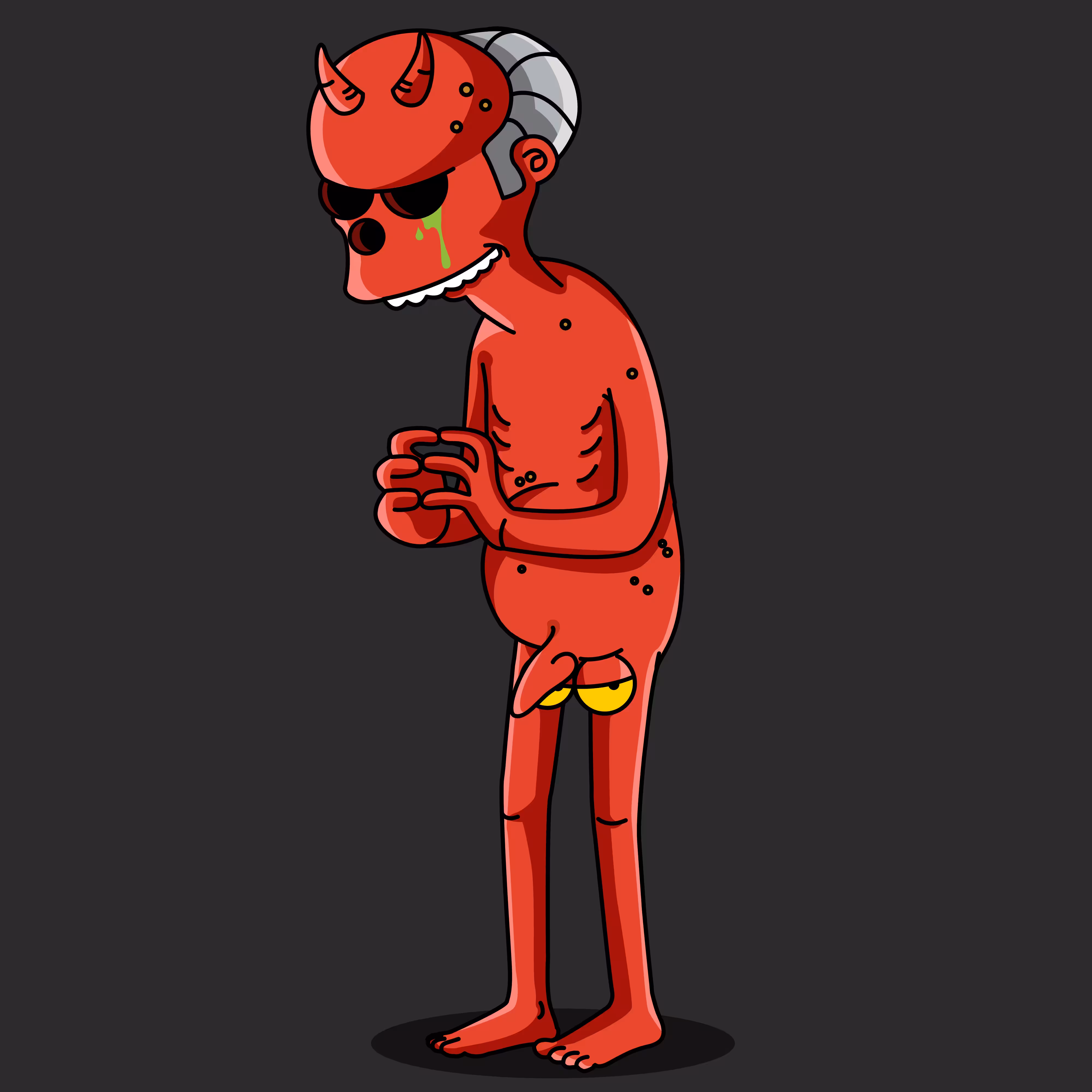 Ballseyes Series - PFP Collectibles: Mr Balls evil #22