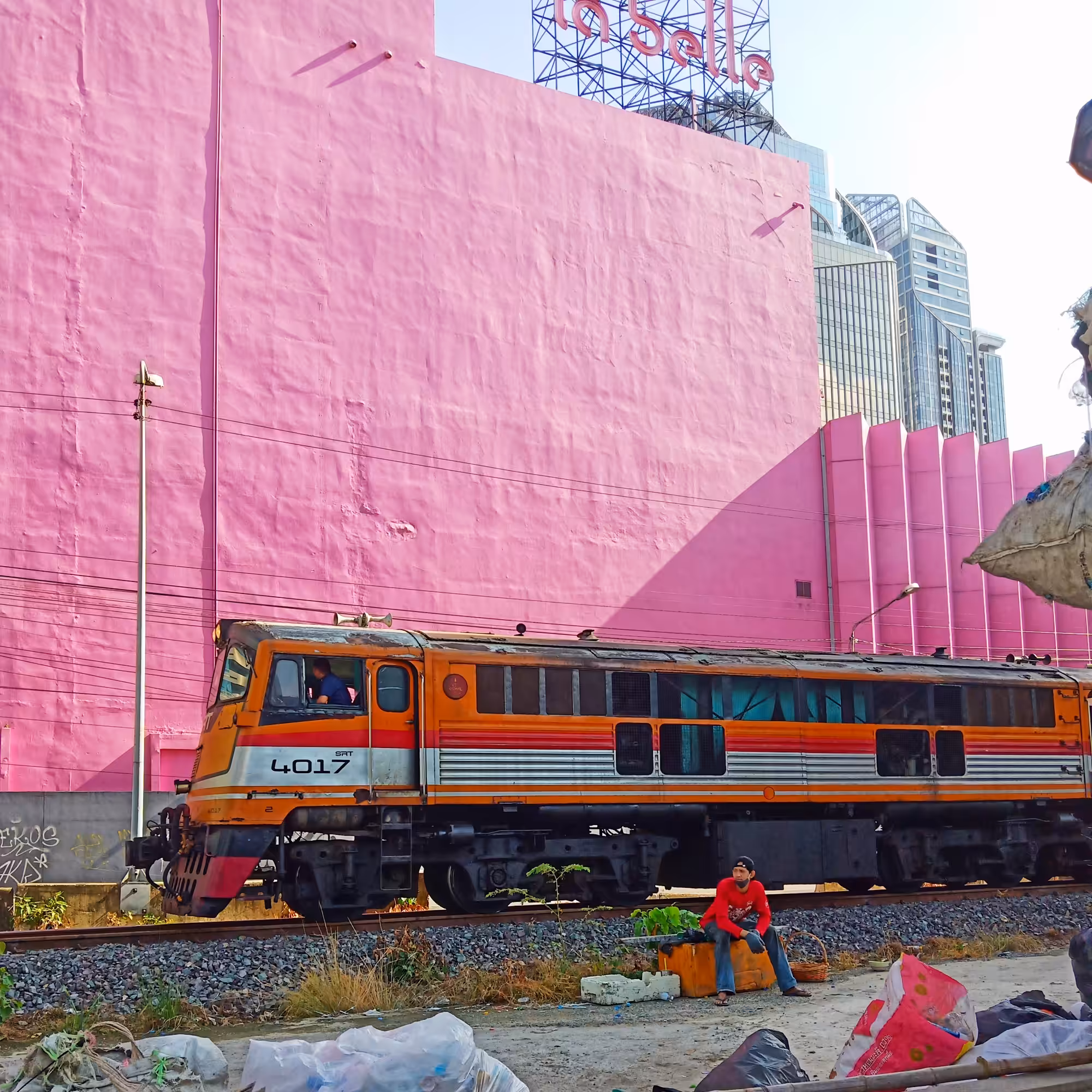The Train And The Man