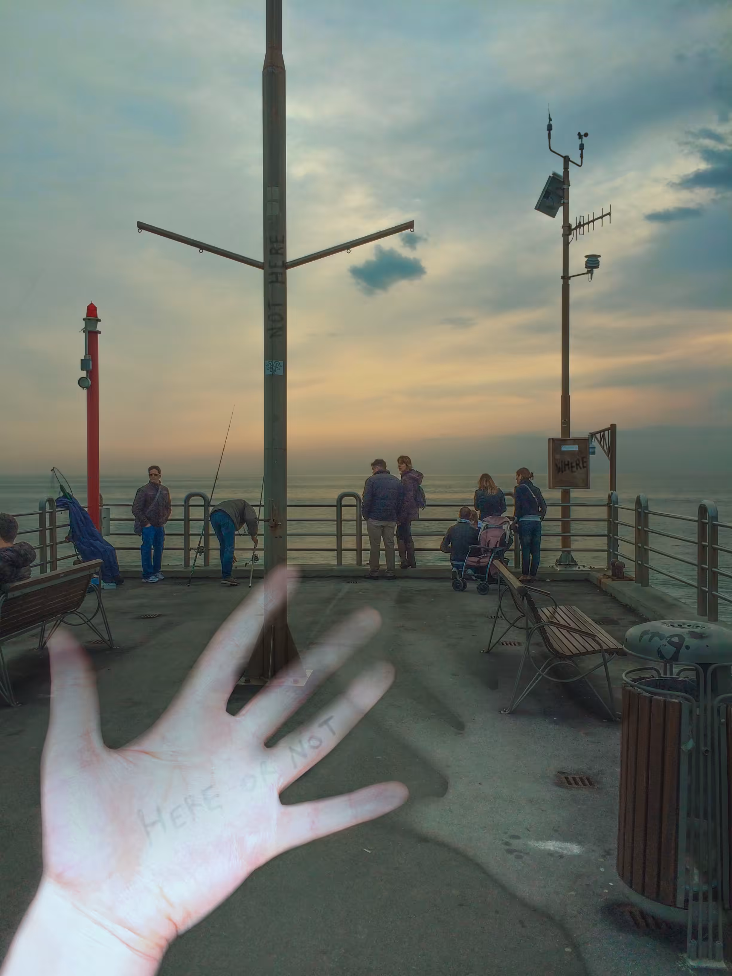 i am not here 