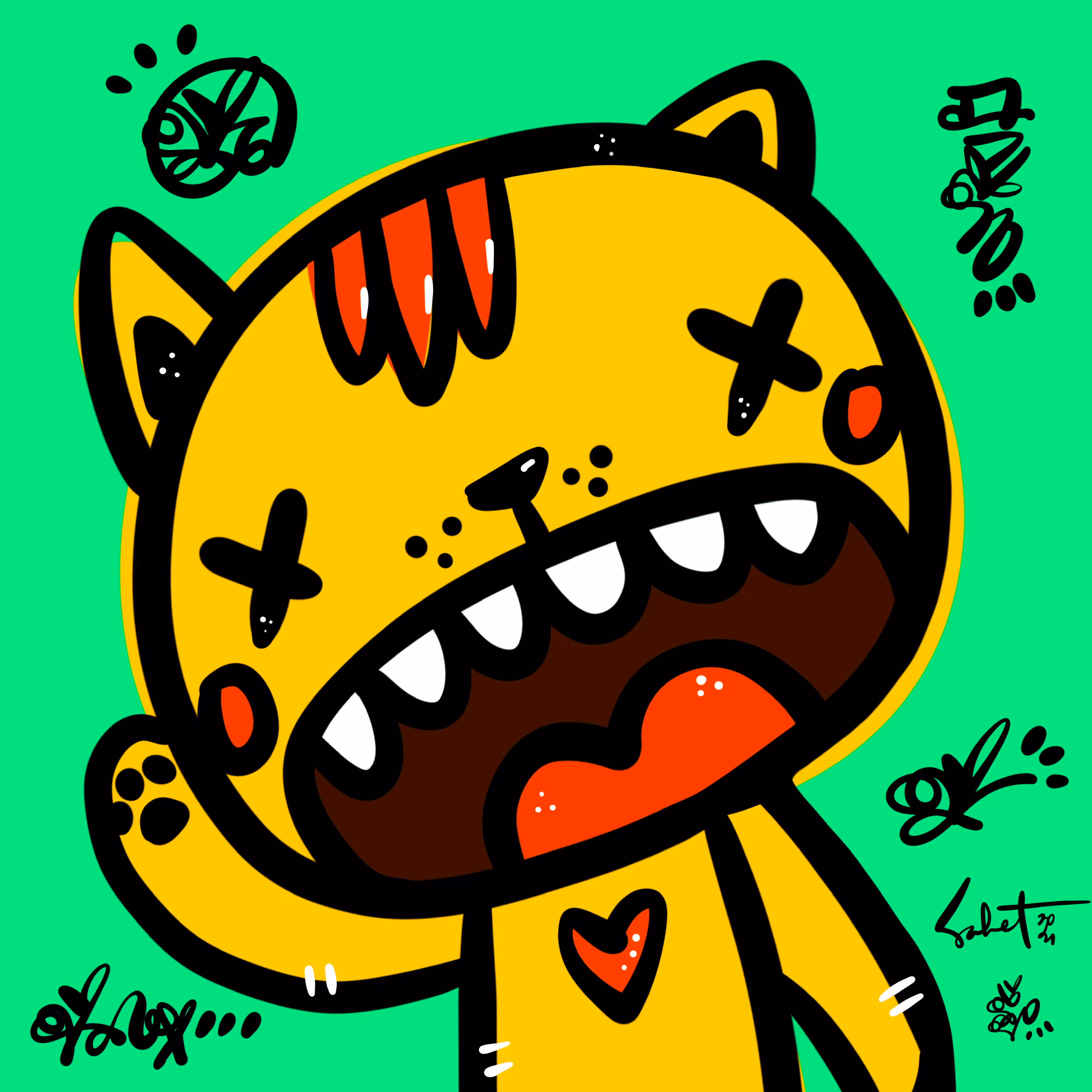 Ugly Kitties by Sabet #170