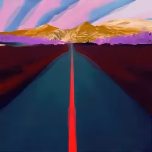 Generated Glitch Landscapes: Generated Glitch Landscape #163