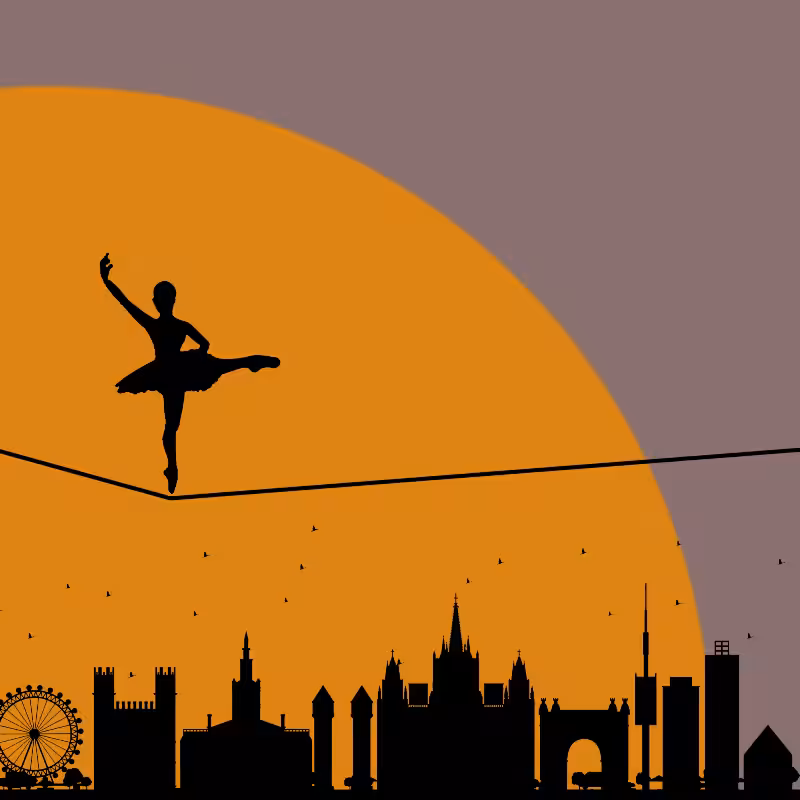 Dancing over the city #34