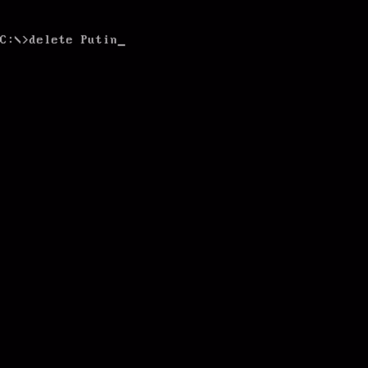 C:\>delete Putin_