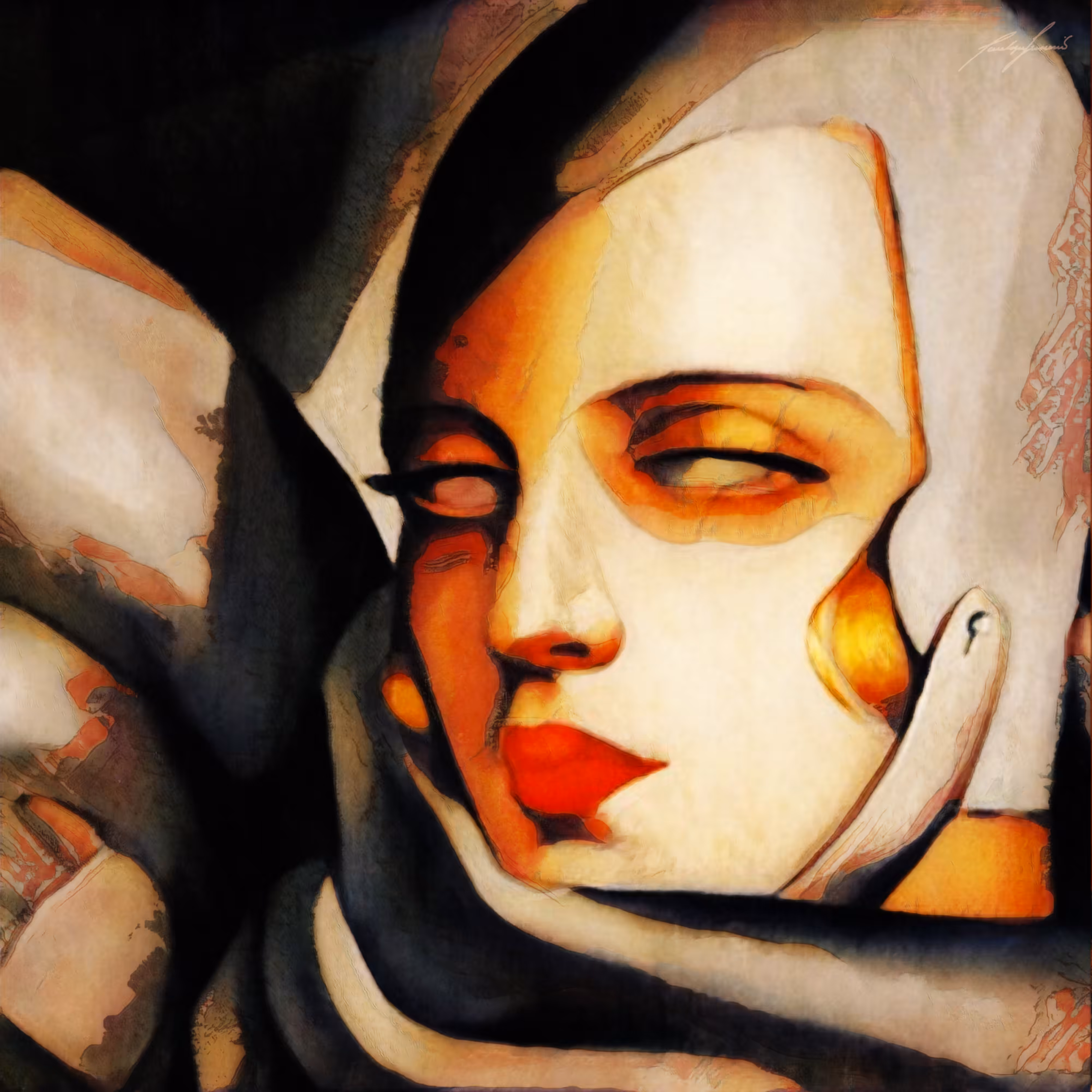 Tamara De Lempicka (Undead art) - 01