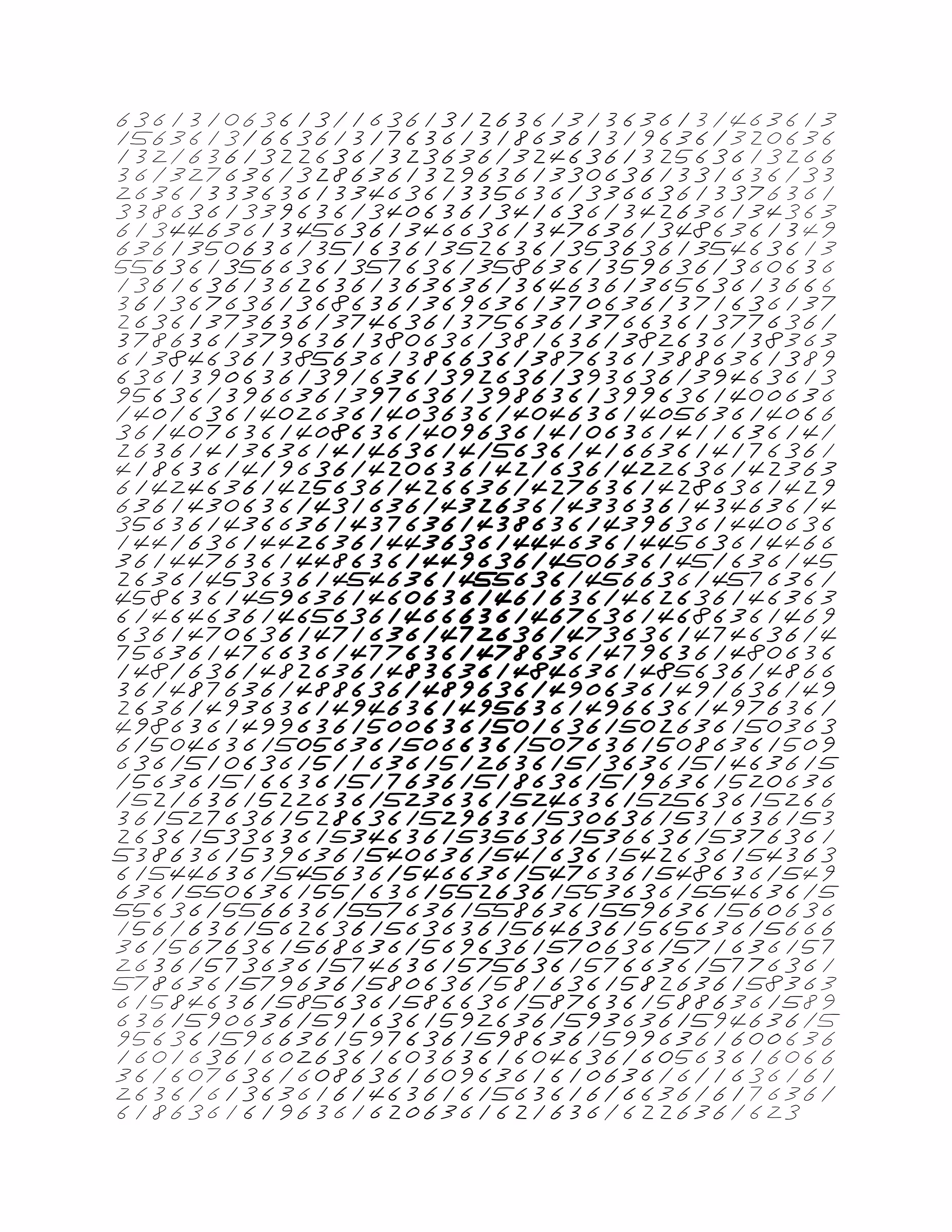 Endless (5,607,250 to Infinity) #2593