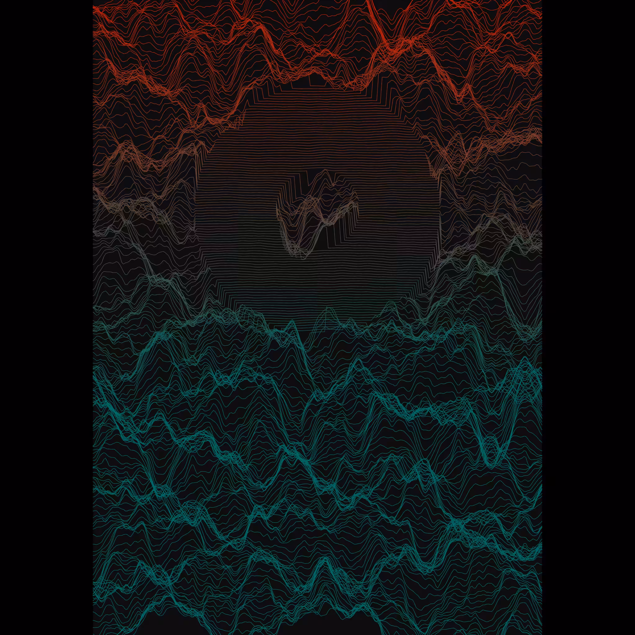 Waves Circle (For Plotter) #89