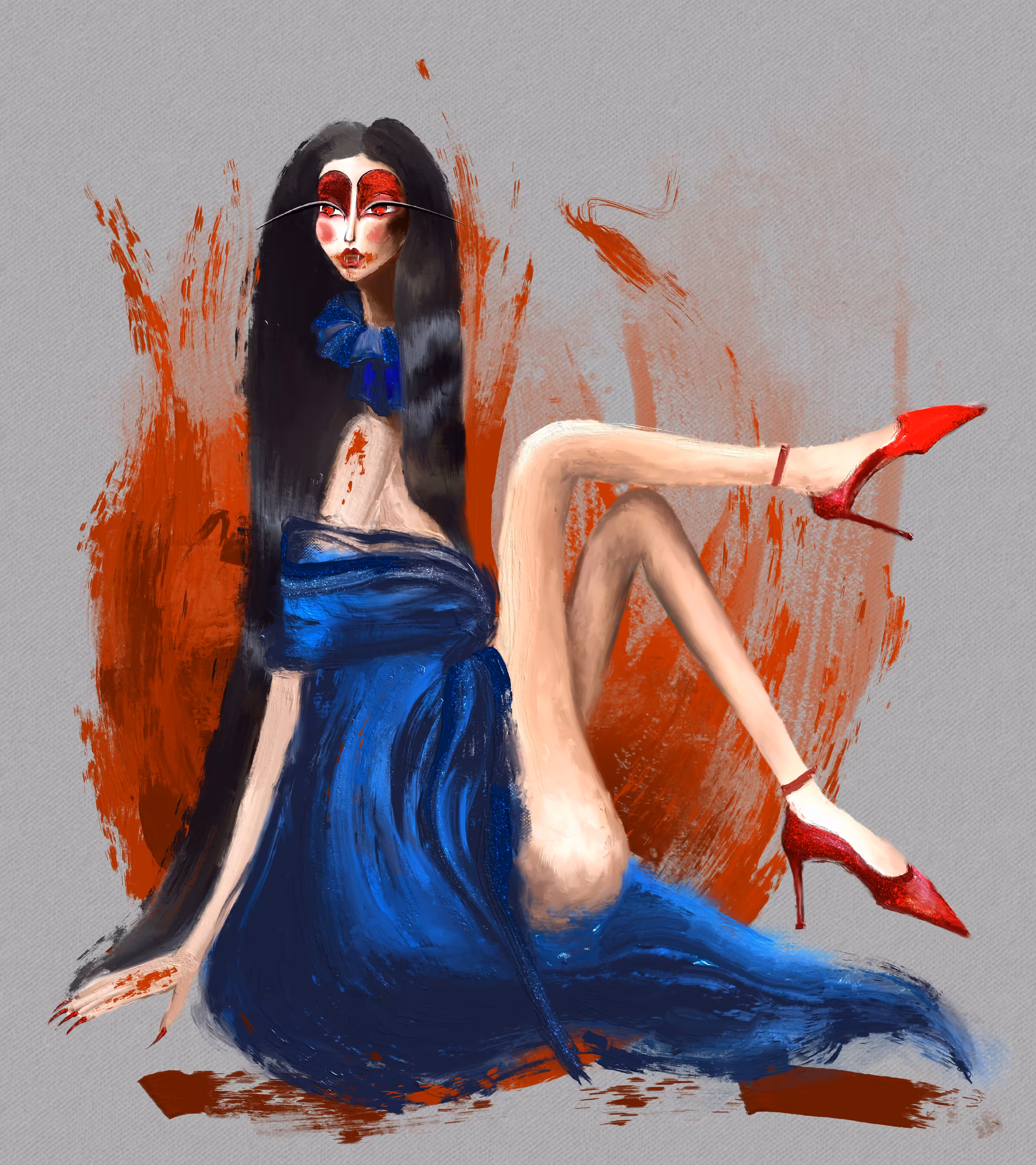 Probably a vampire