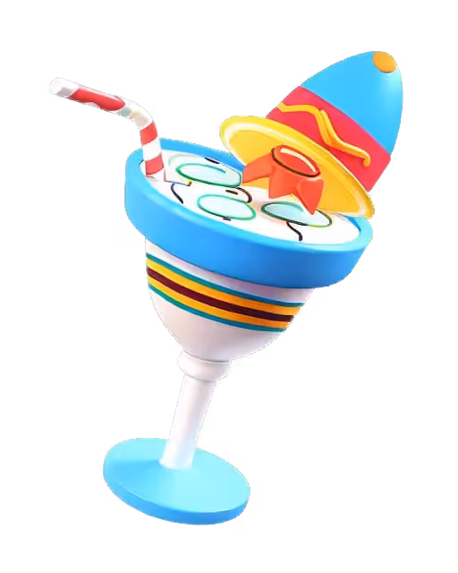 Blue Hat Martini
