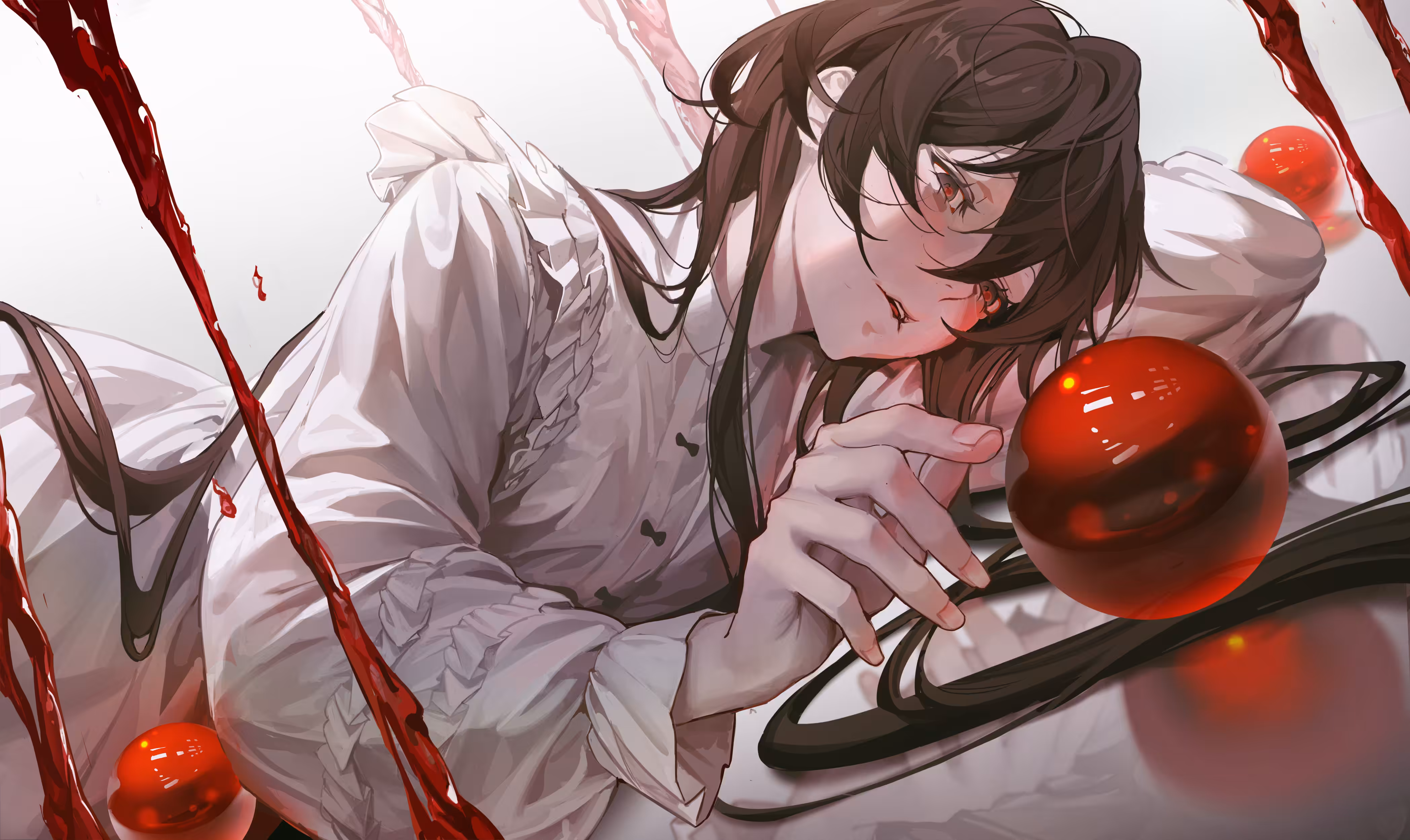 Red beads
