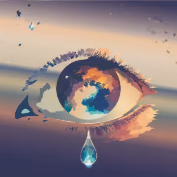 World within a tear