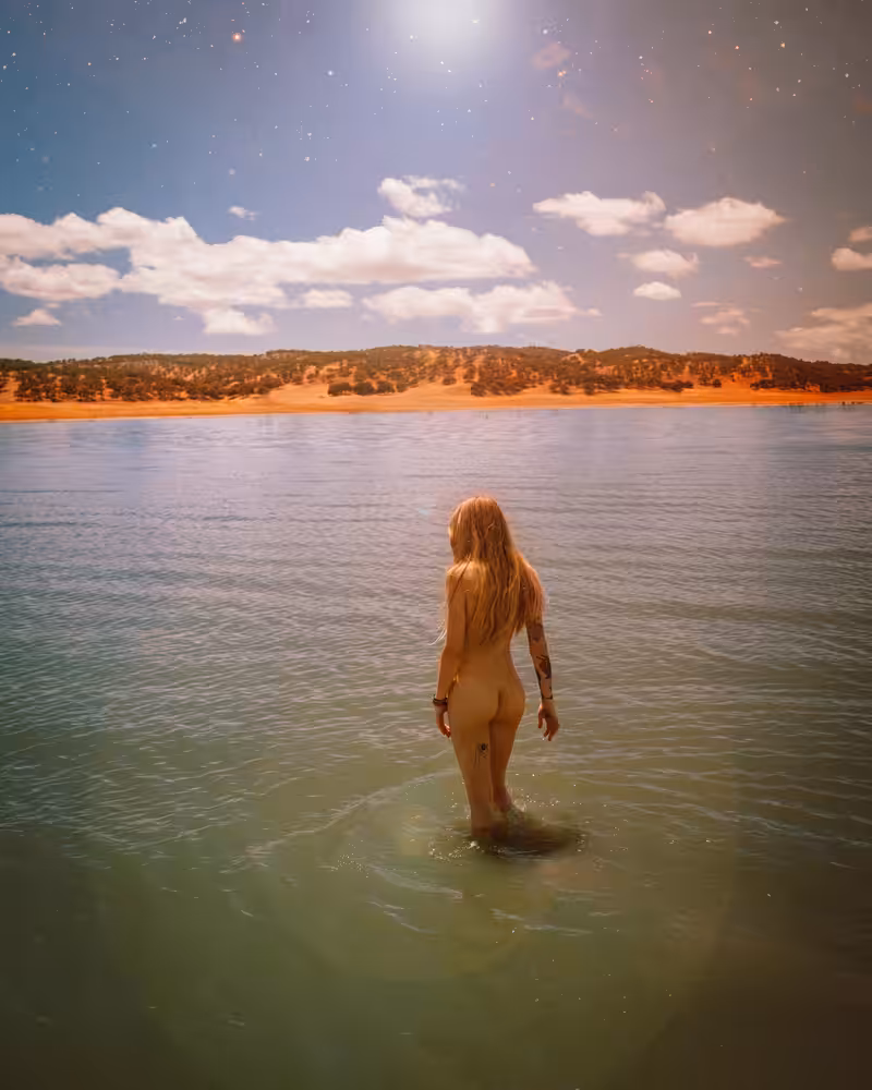 THE WATER IS WARM