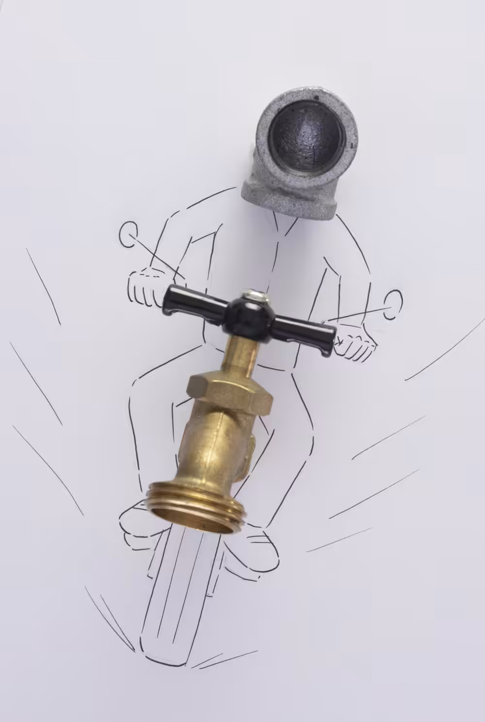 Plumber or motorcycle?