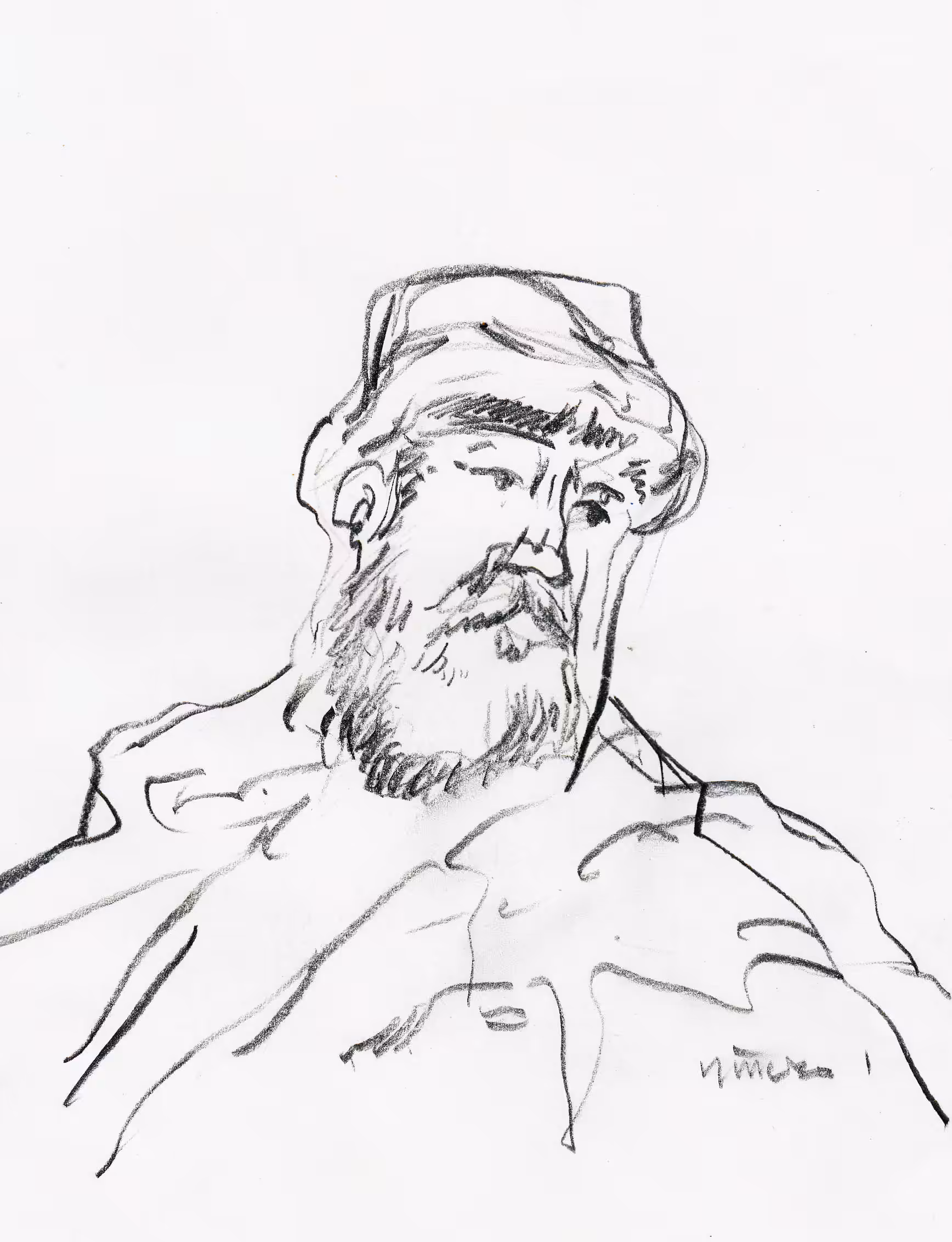 if the old man waits with hope