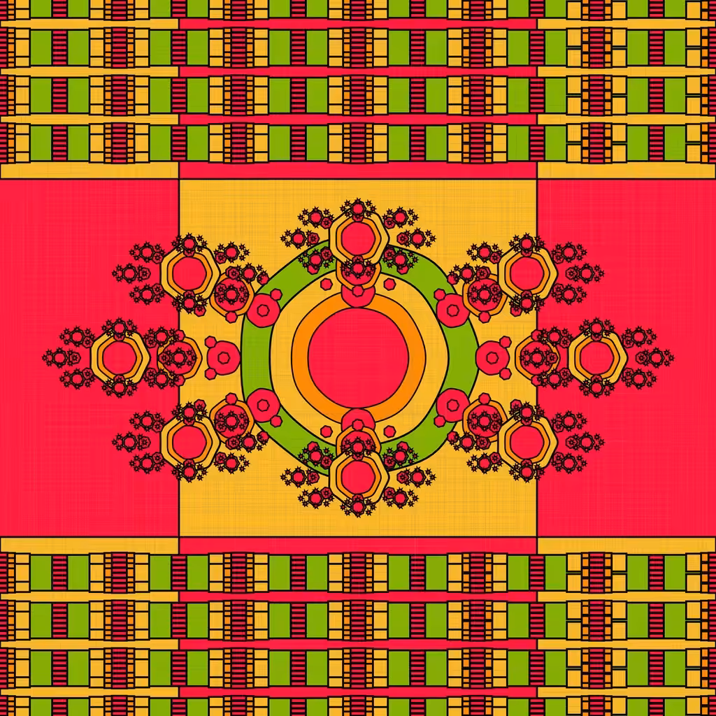 10 patterns 10 palettes #1