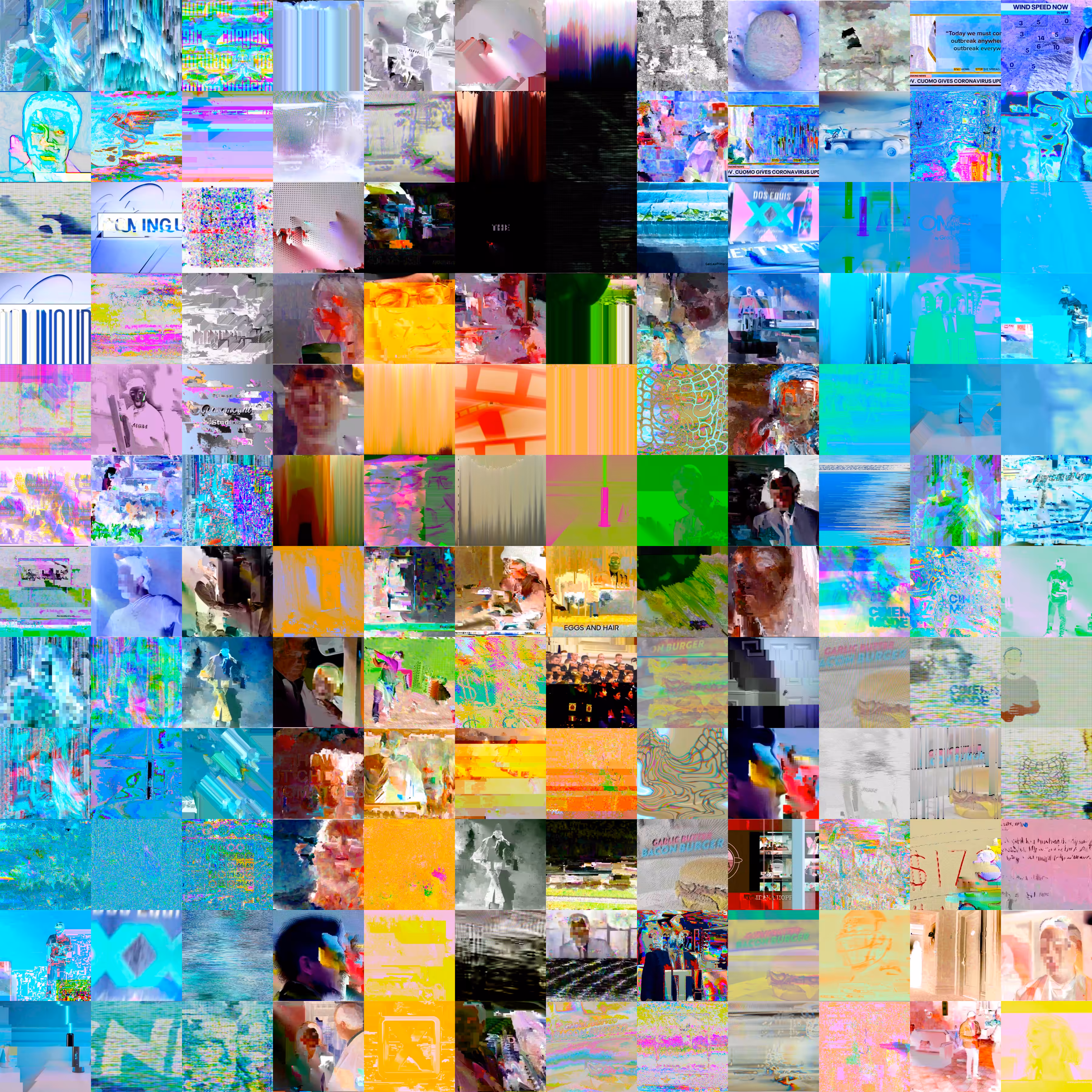Glitch Quilt Punk 0152