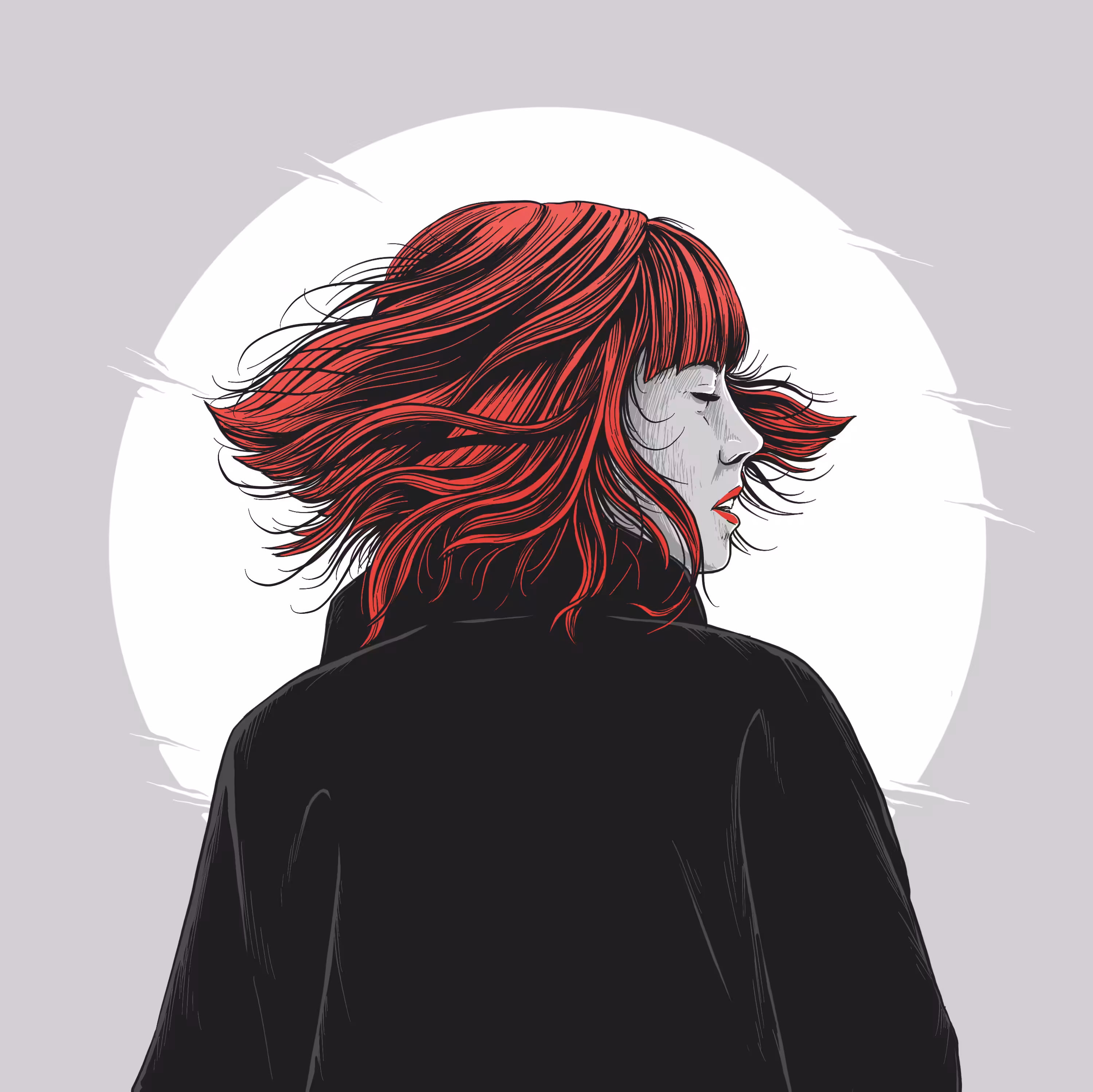 Lady in Red #3
