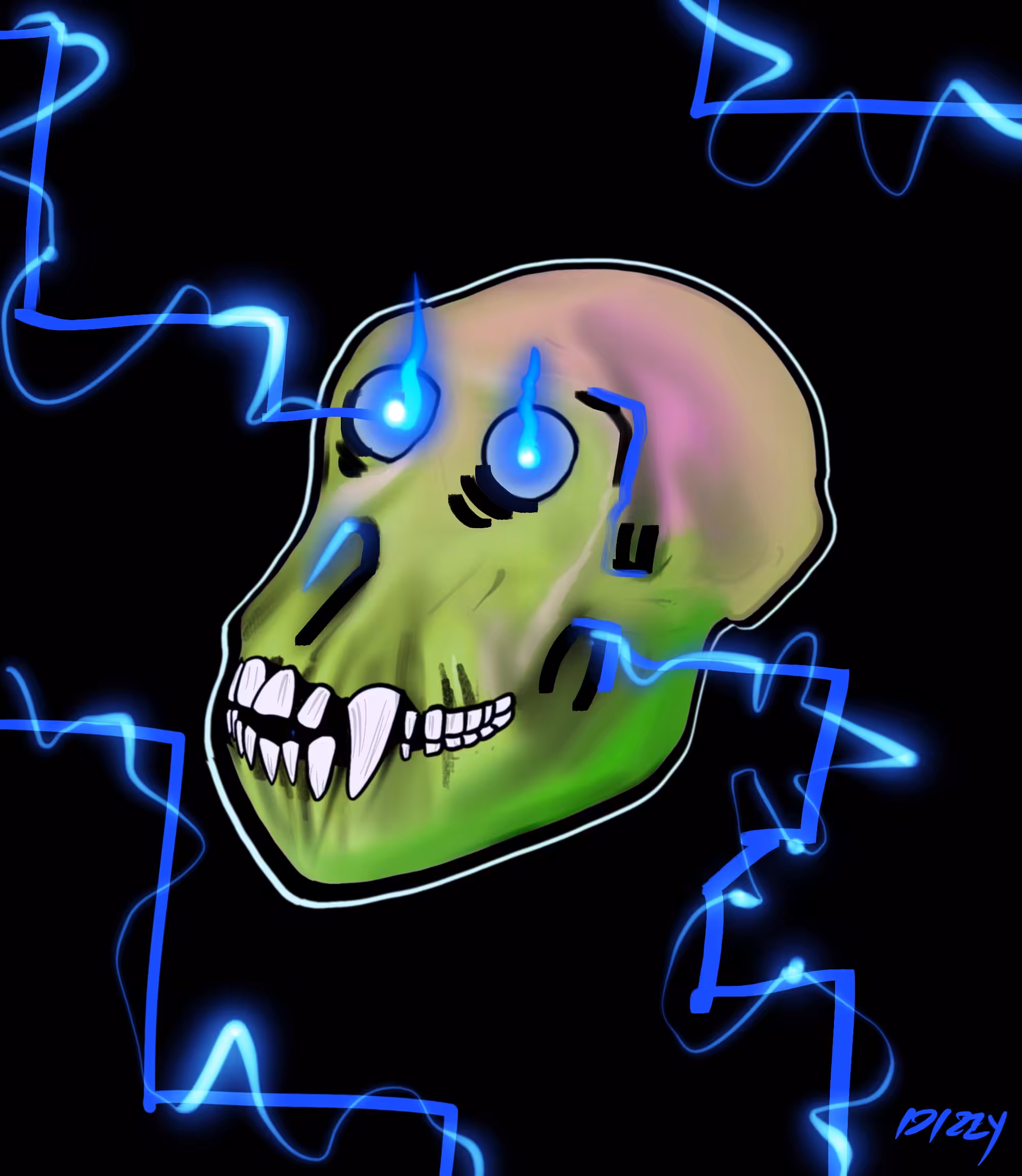 Ape Skull: ape skull #70