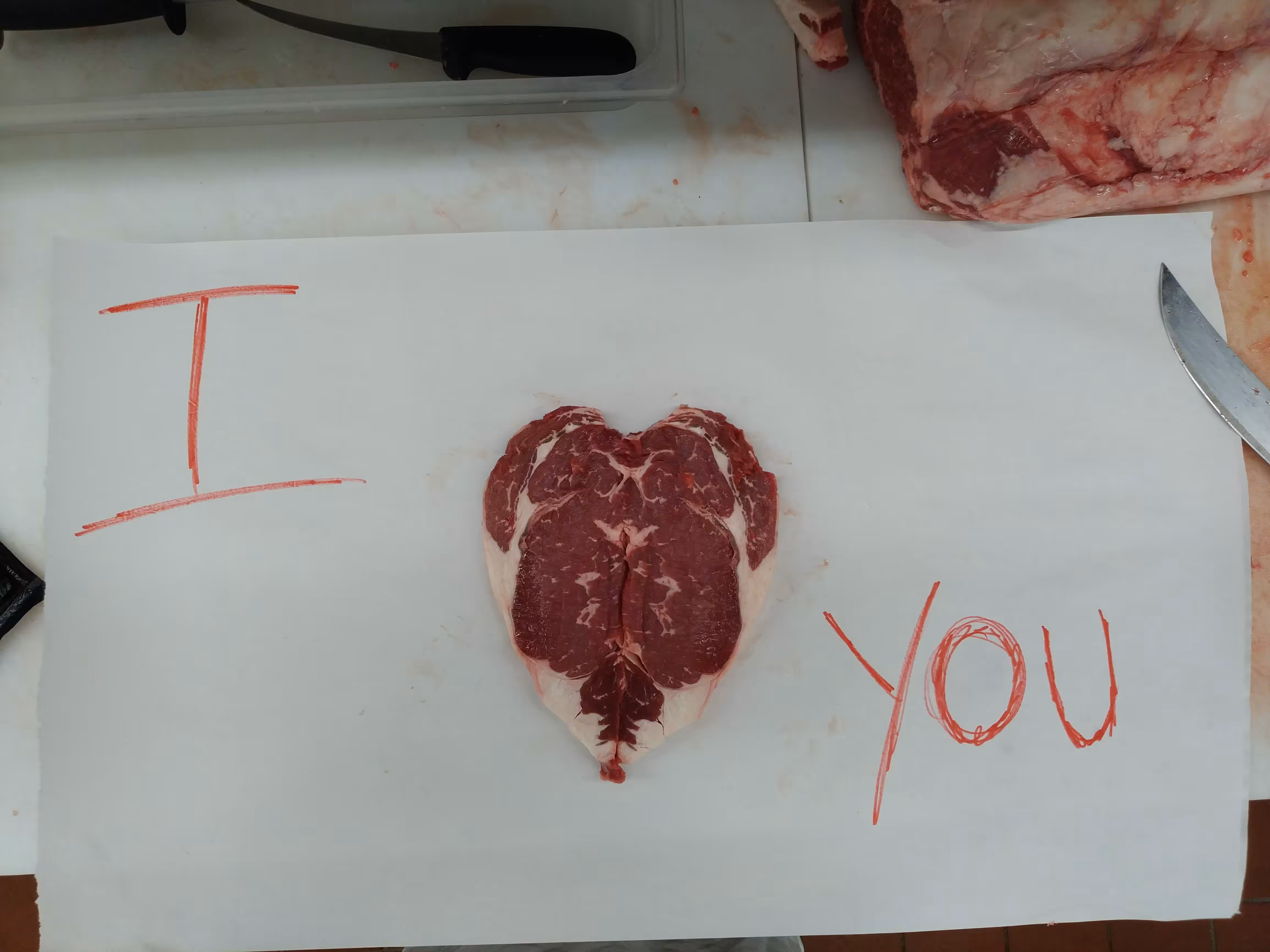 I Love You (Butterflied Boneless Ribeye)