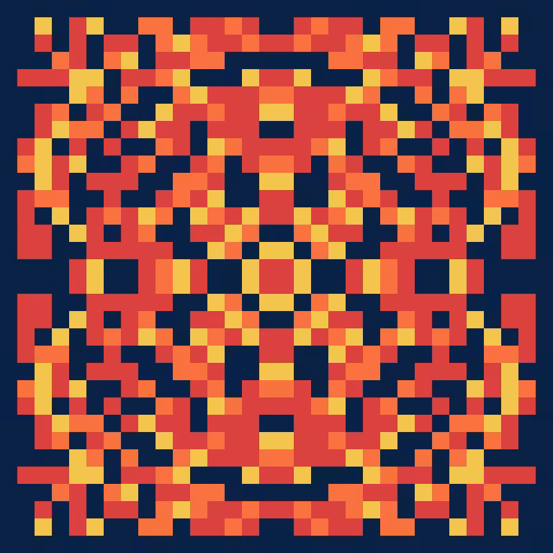 Pixel Mandala #38