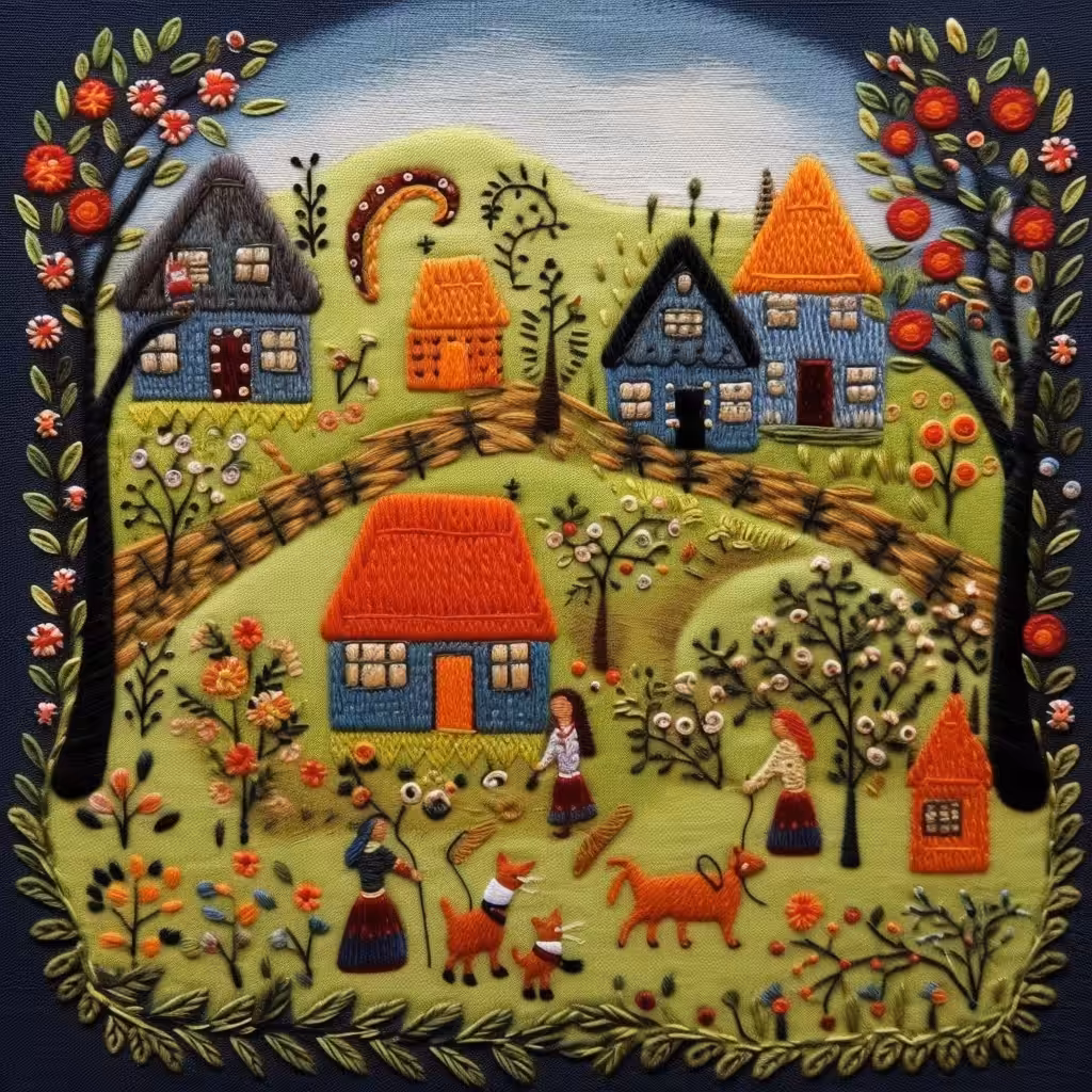 Ai Folk Embroidery