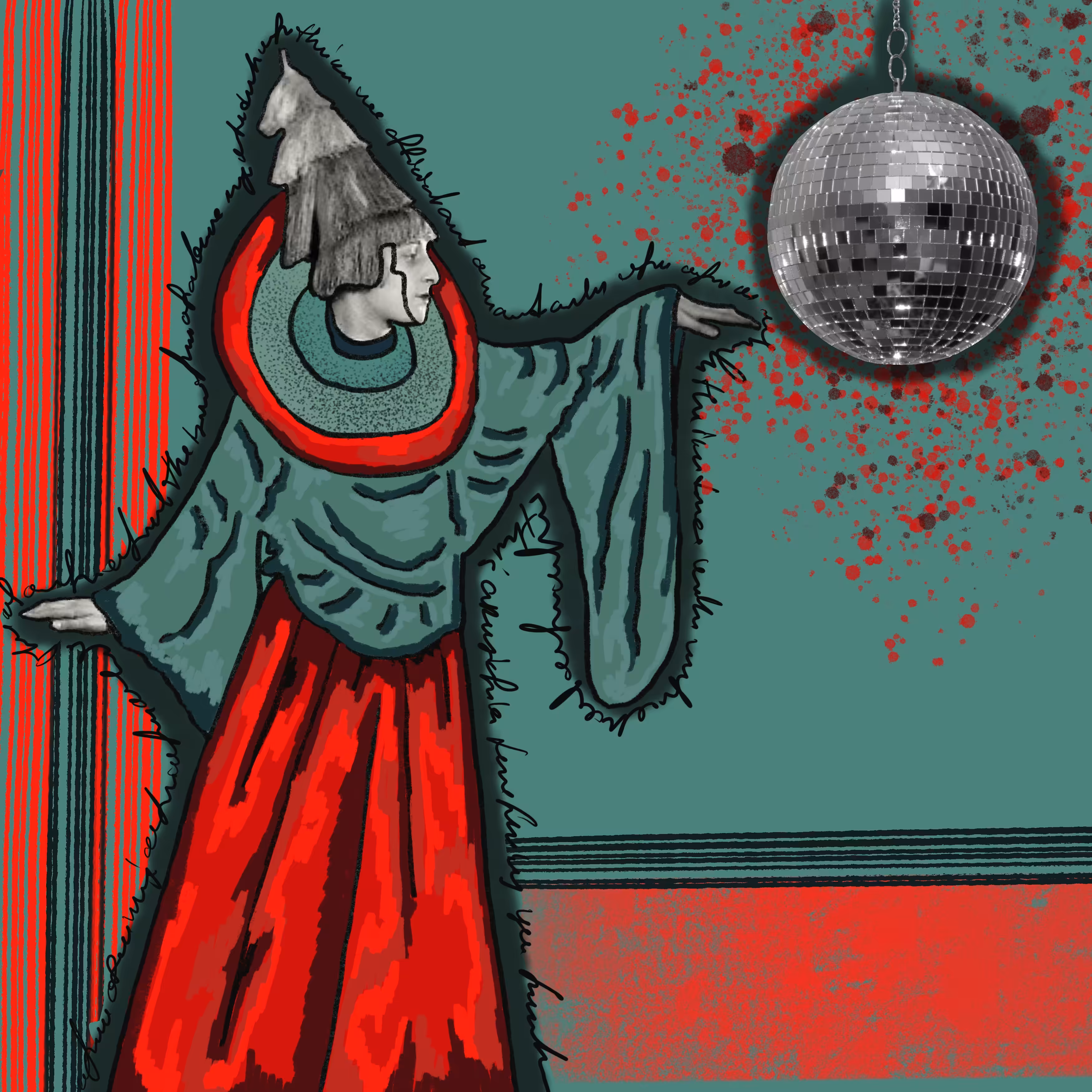 I’m dance dance dance with my hands