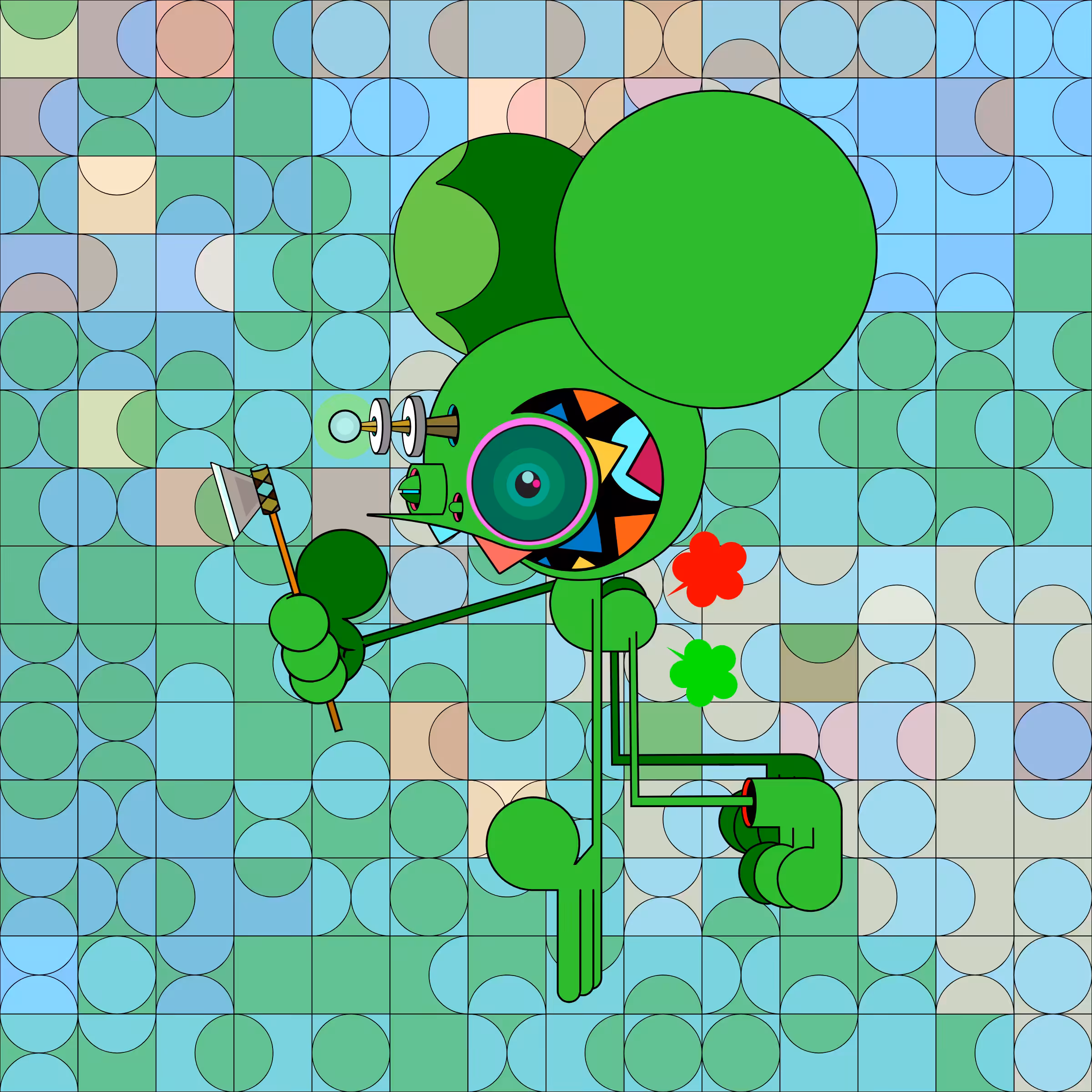 Neogen Space Monkeys #1389