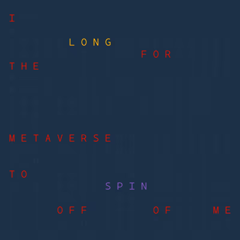 I wish for the metaverse ... #114