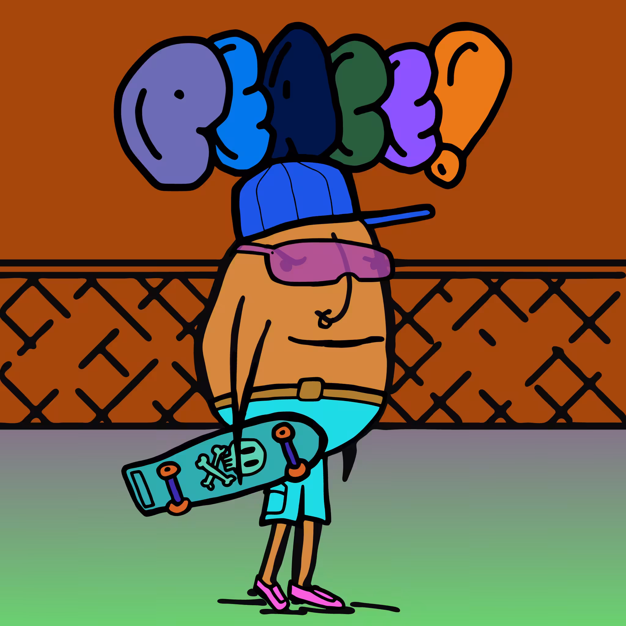 Skater Egg #24