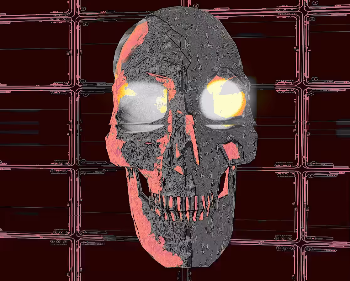 Tezos Skull Fiend #01
