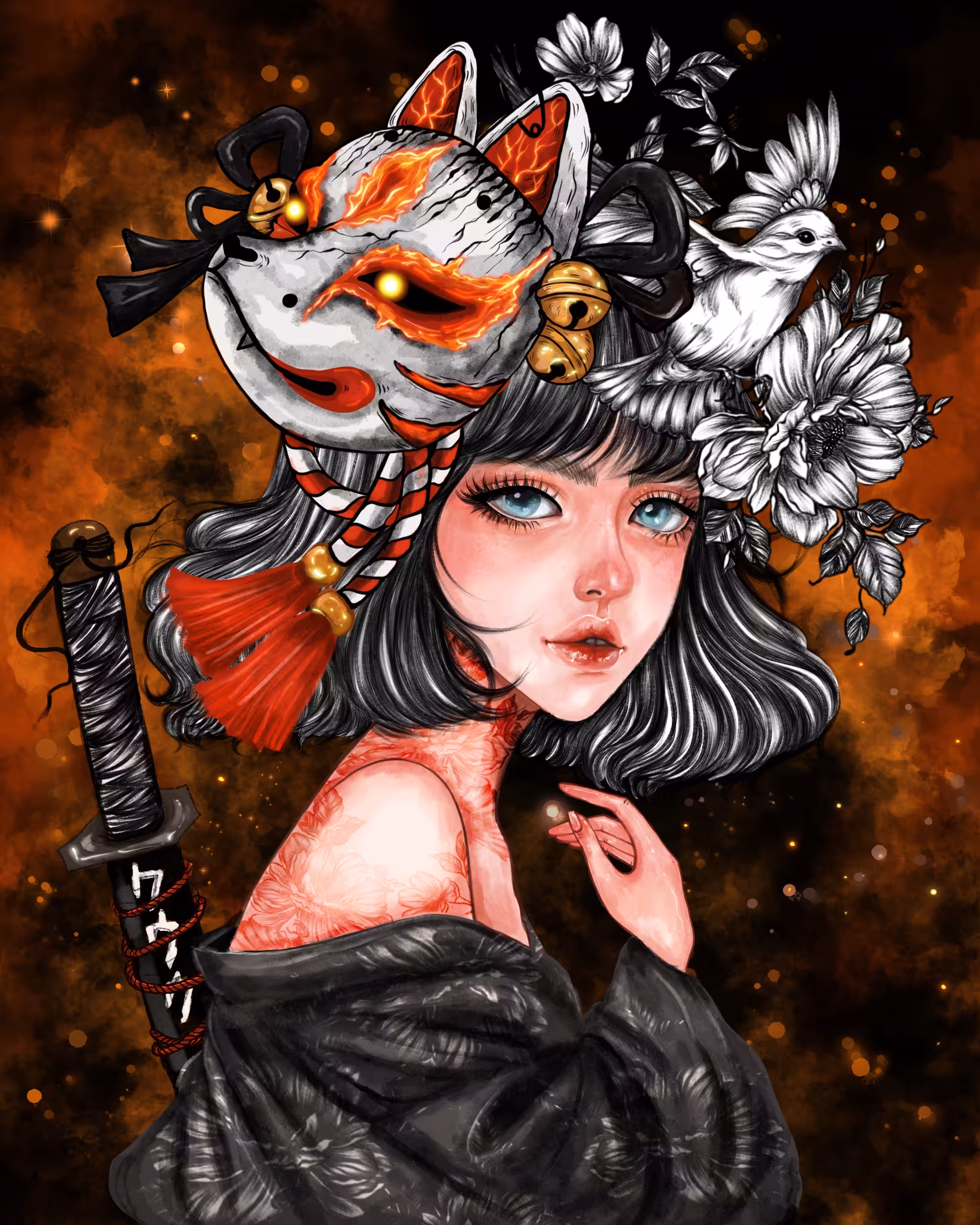Geisha warrior #011
