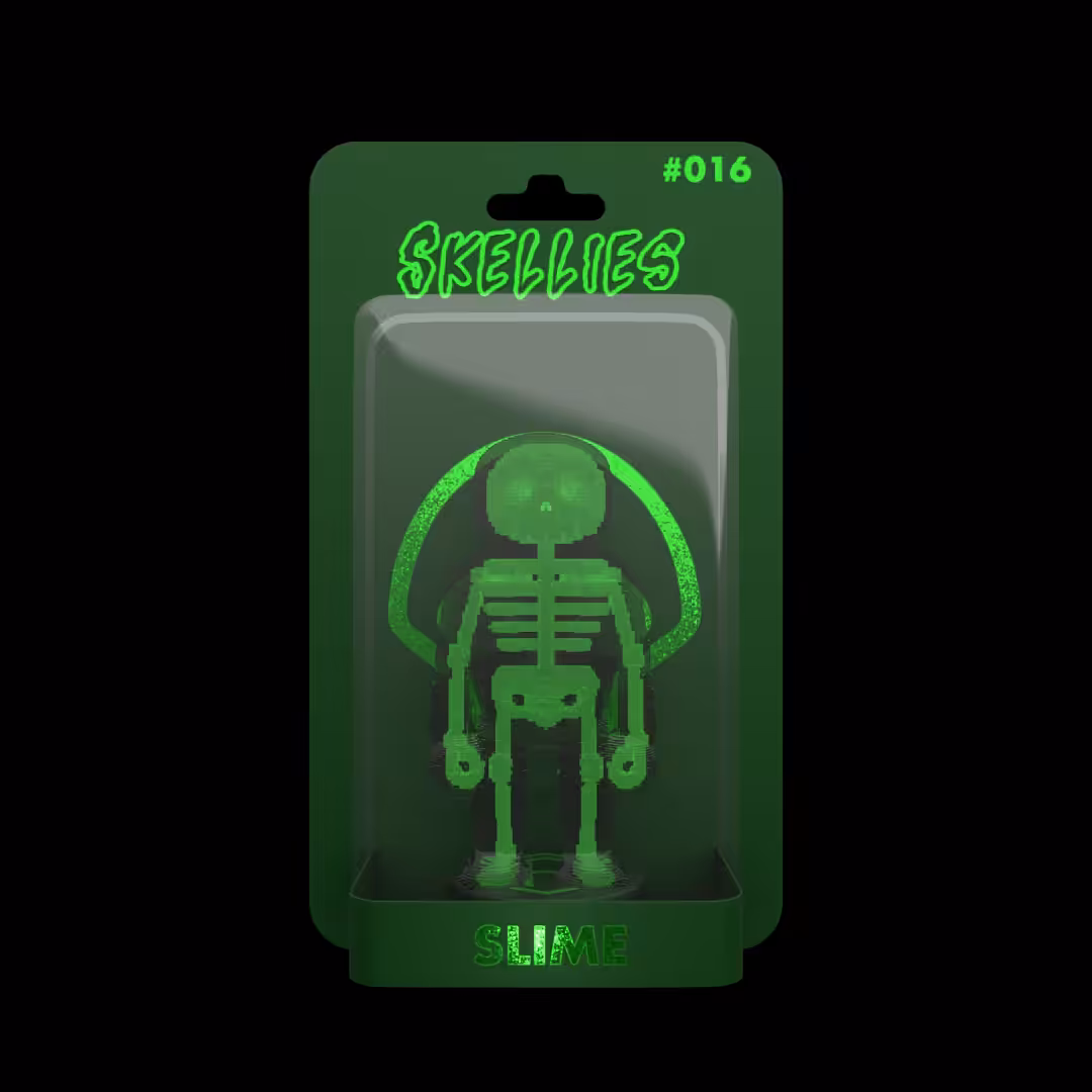 Skellies Voxel - Slime #016