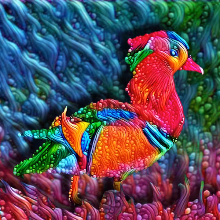 #6 (Duck)The Rainbow birds