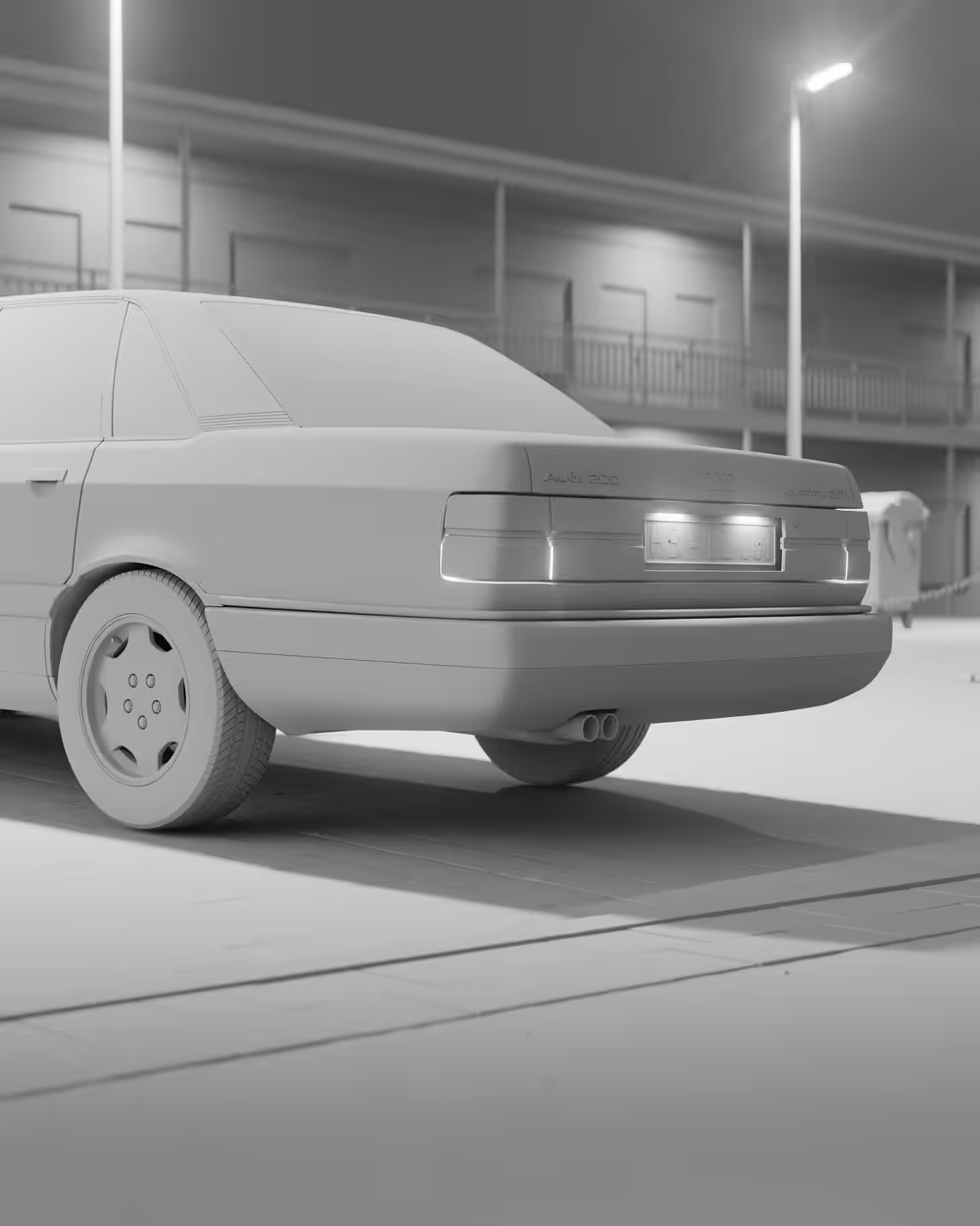 1983 Clay Render