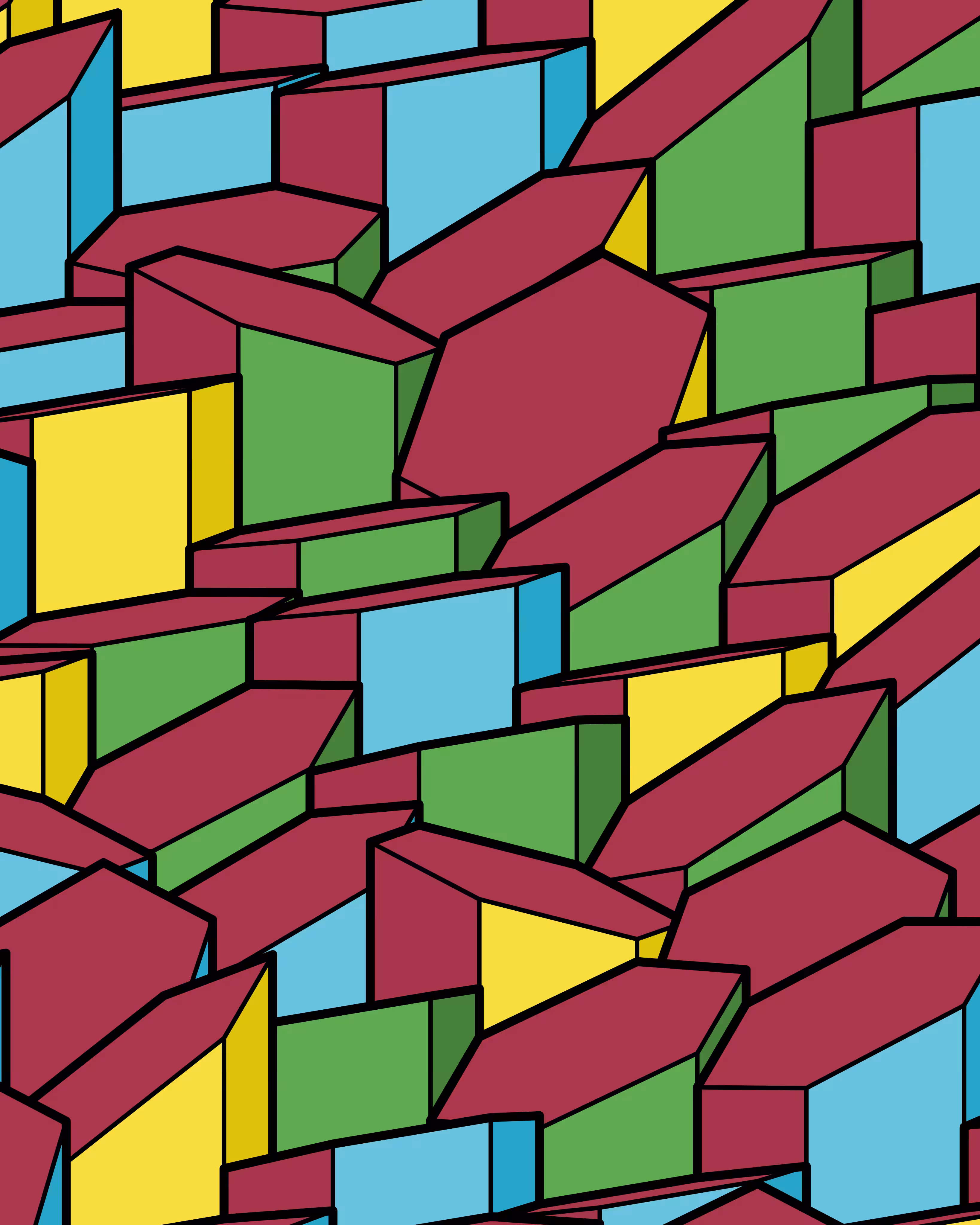 Hexagones Landscape #14
