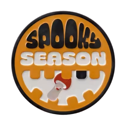The FUNGIBLE's Pins: 👻 Spooky Season Pin 🍄