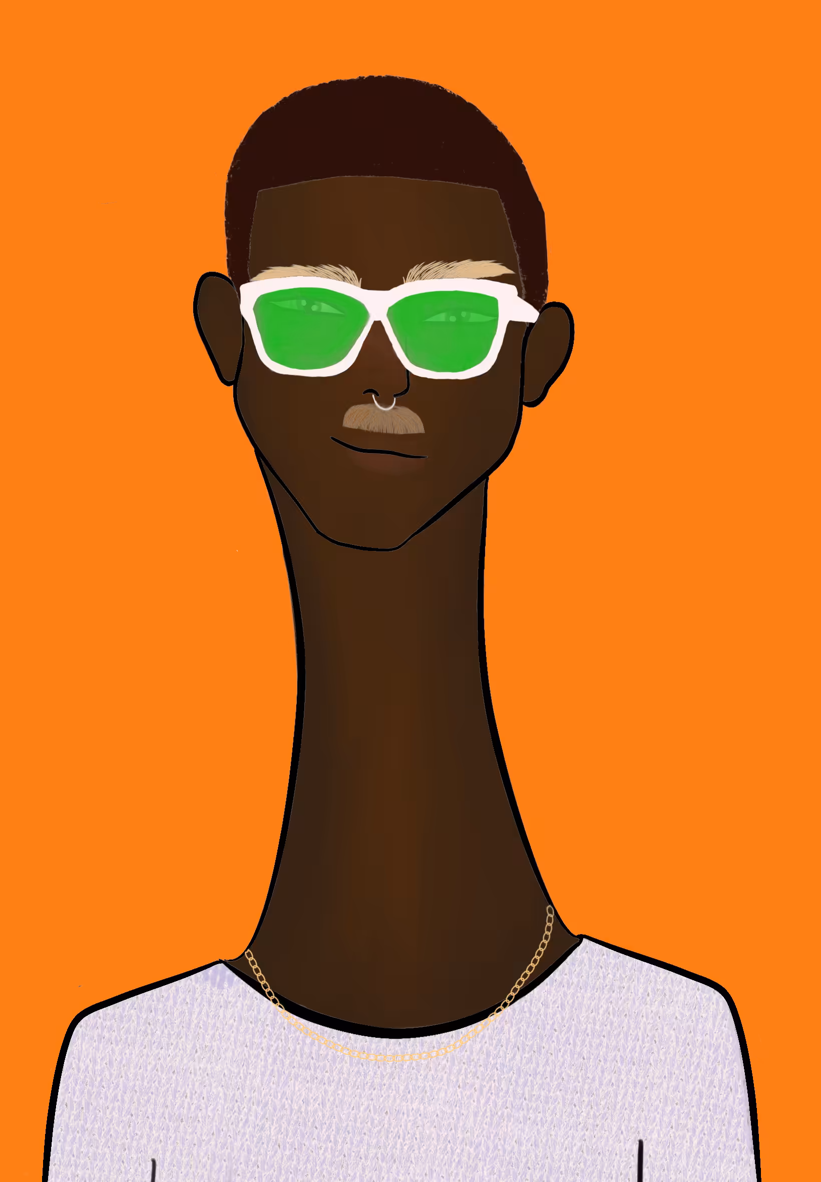 Long Neckie Fellas #1237