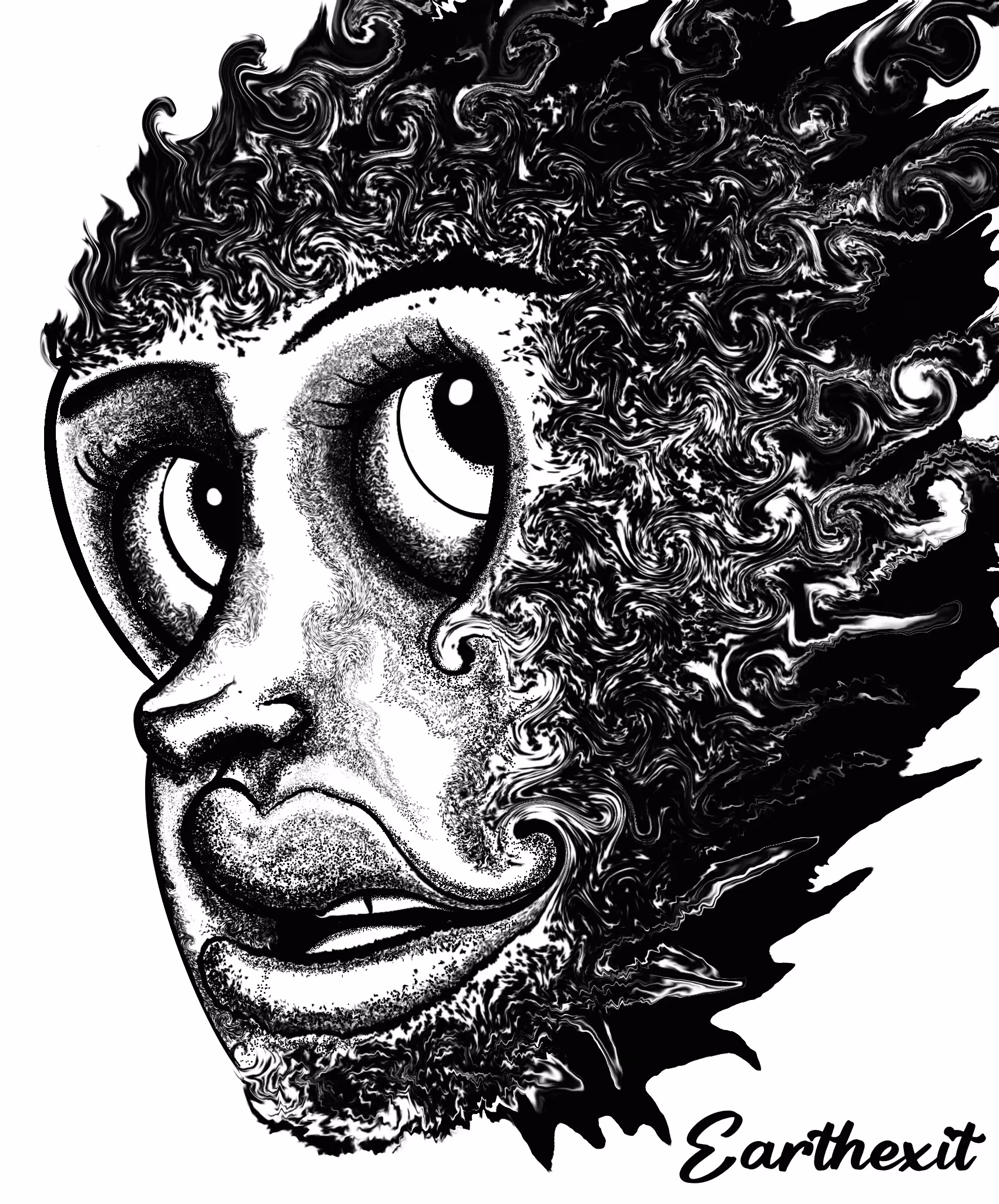 Swirly Face