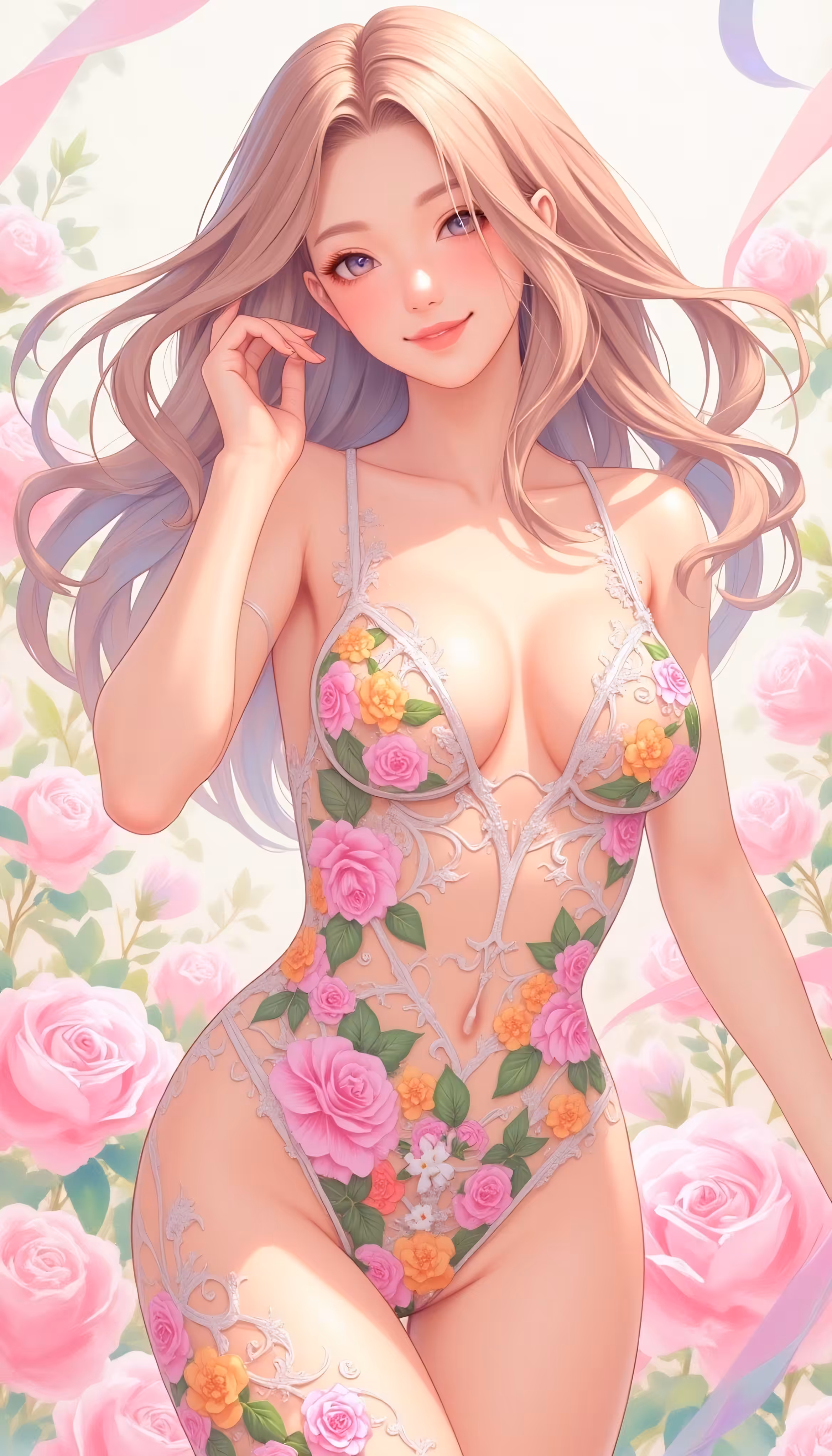 Wearing Flowers