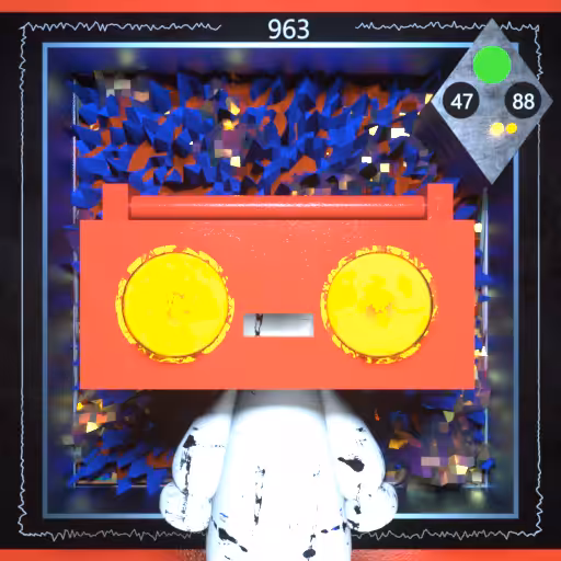 Boomboxhead 963