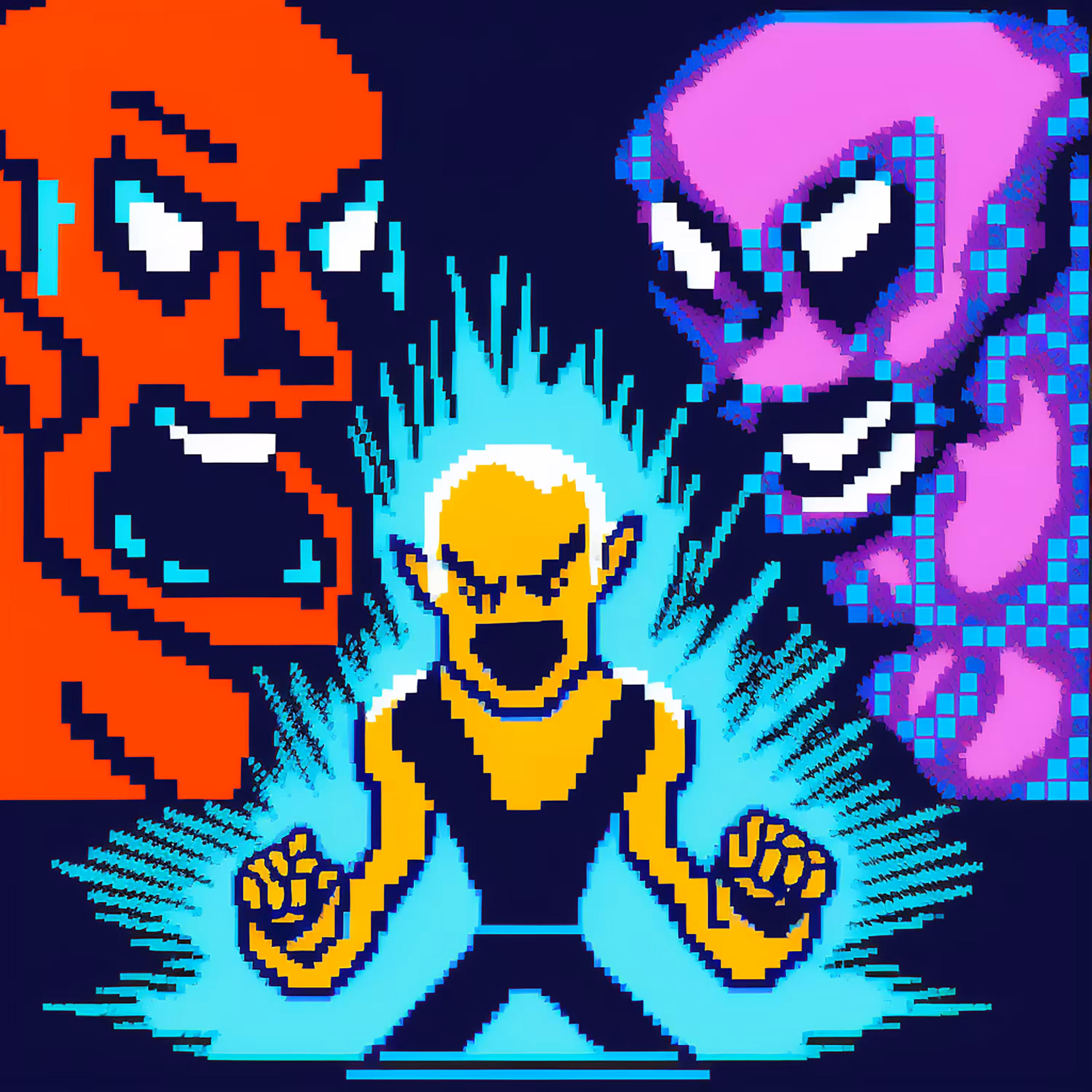 Pixel Game Posters #105