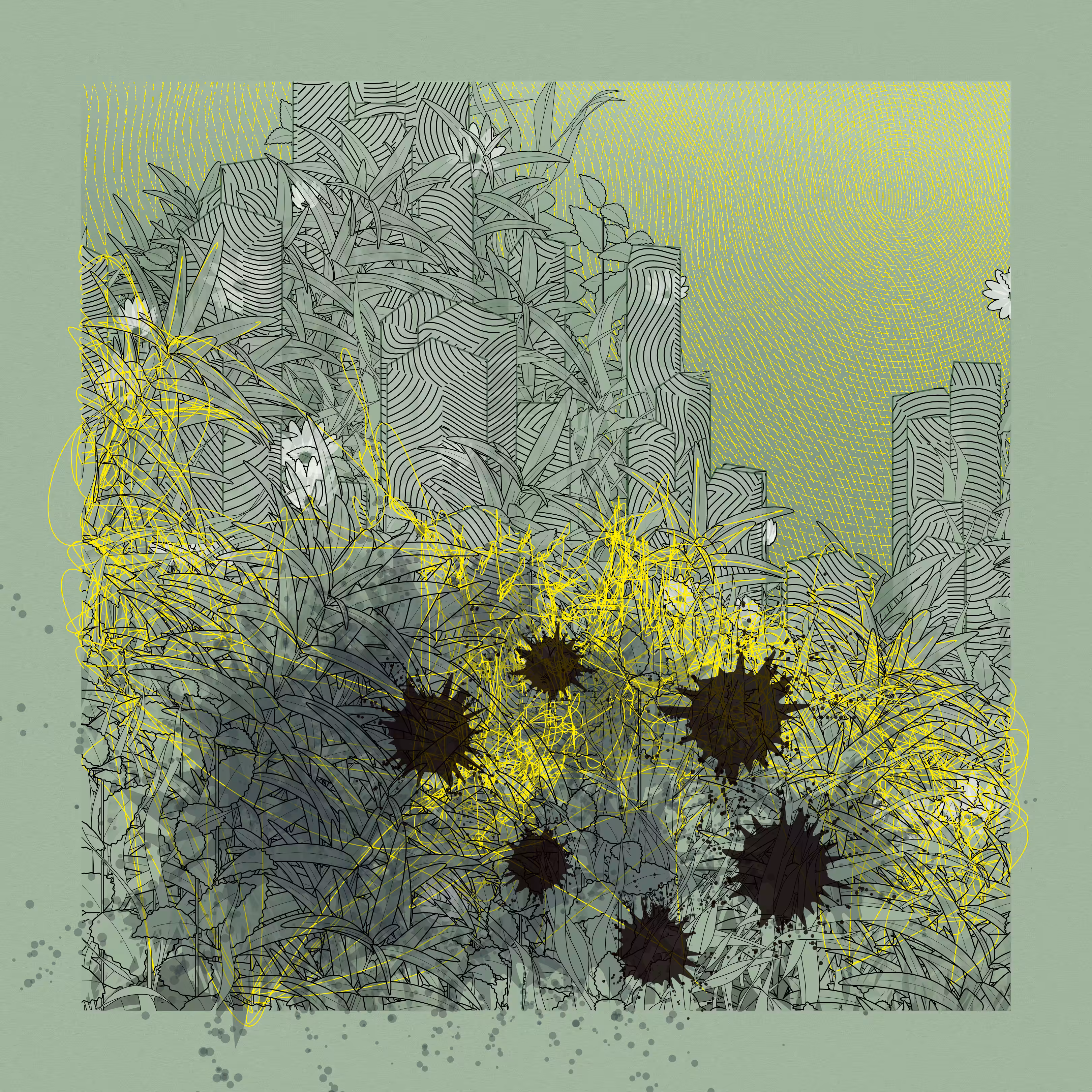 Landscape with Carbon Capture #9195