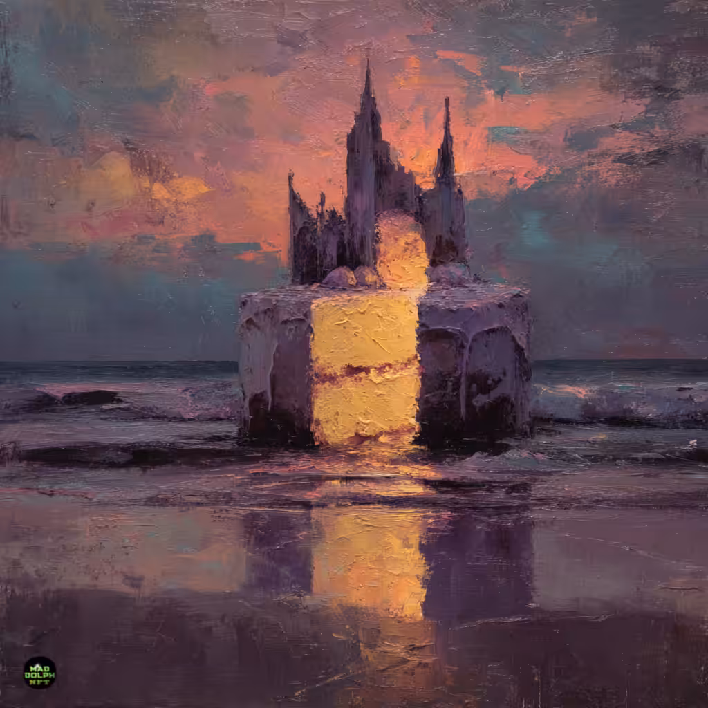 Art by Music: Cake By The Ocean